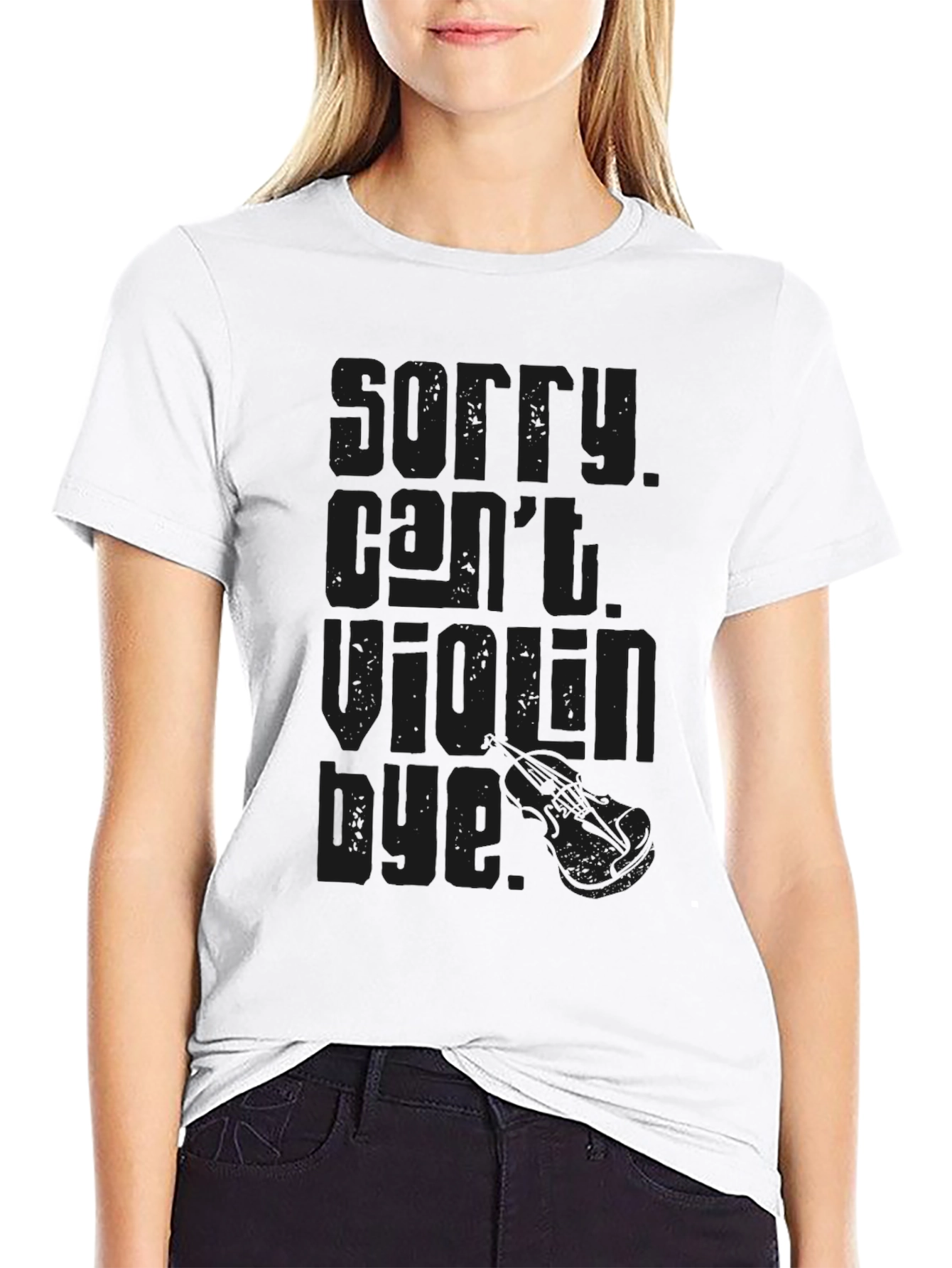 Sorry Cant Violin Bye T-Shirt
