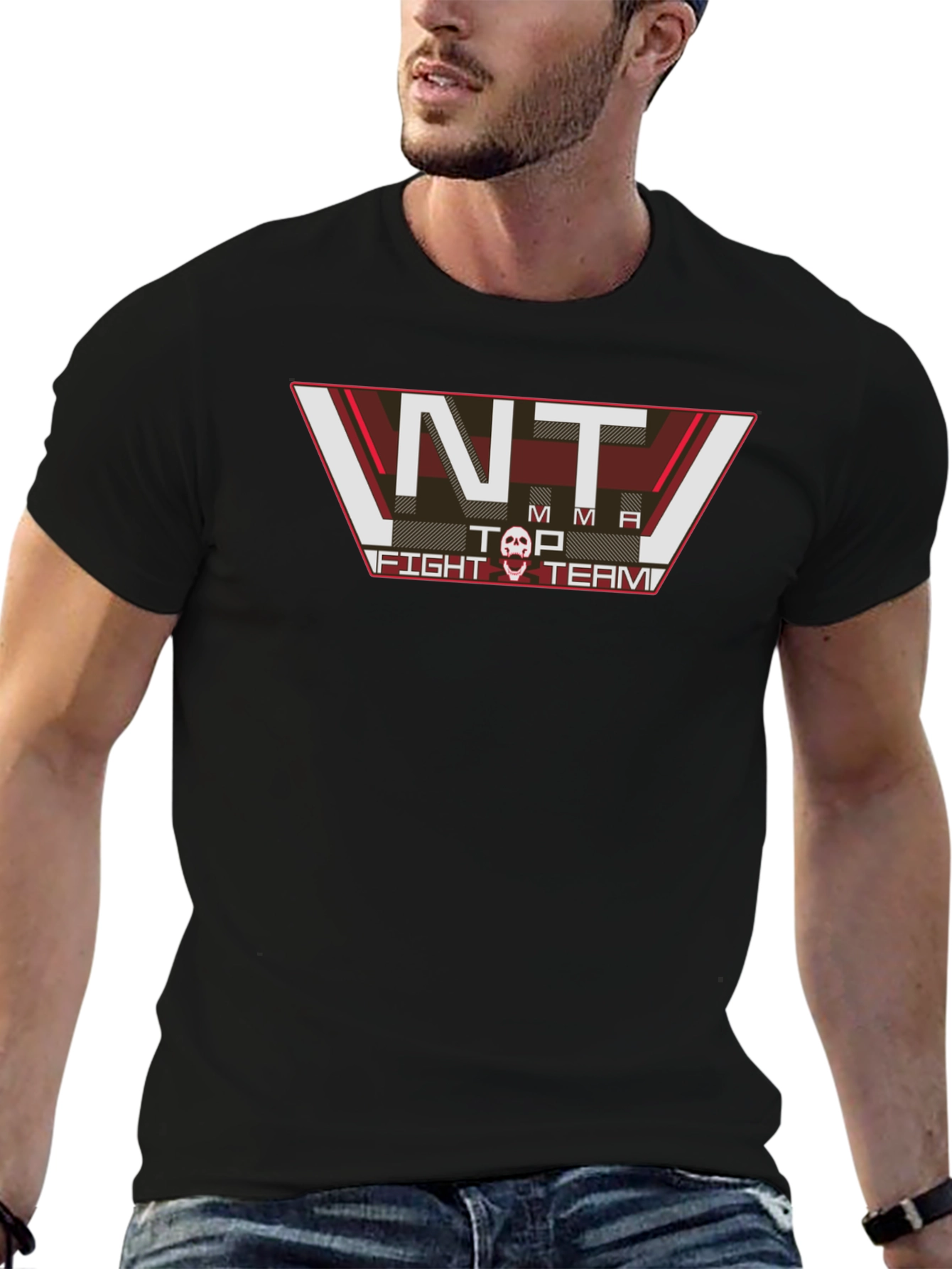 NT MMA Fight Team Black T-Shirt