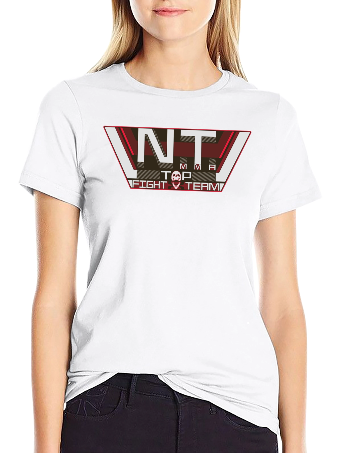 NT MMA Fight Team Black T-Shirt