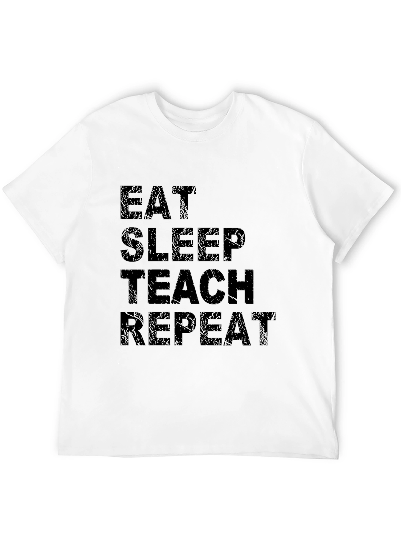 Eat Sleep Teach Repeat Graphic Tee