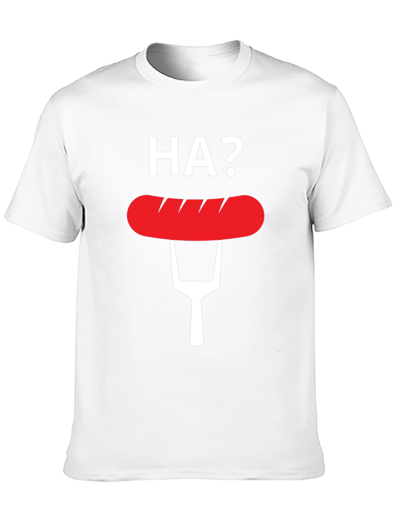 Funny HA? Hot Dog T-Shirt