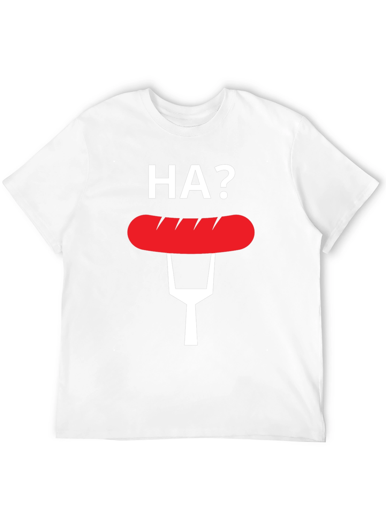Funny HA? Hot Dog T-Shirt