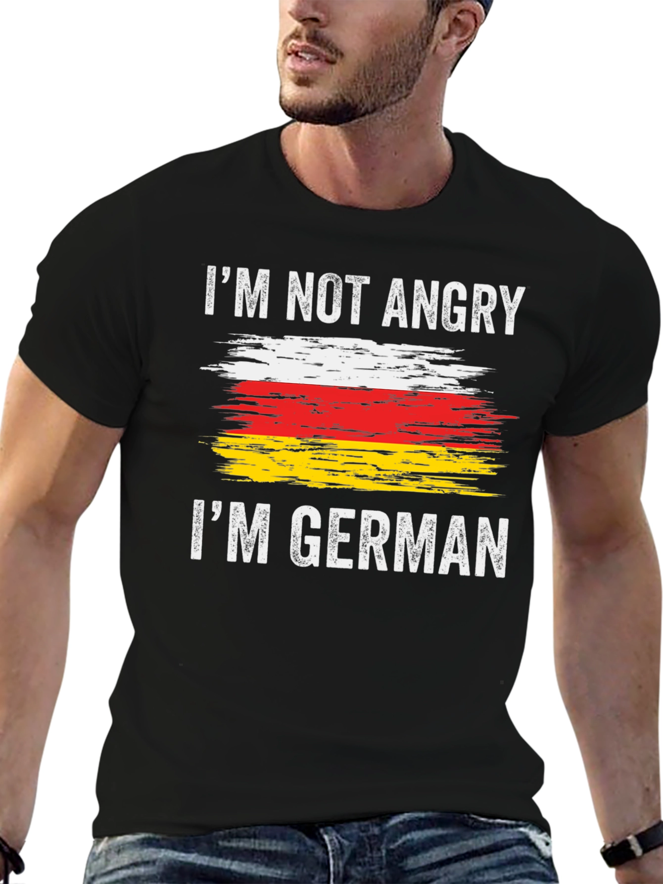 Im Not Angry Im German T-Shirt