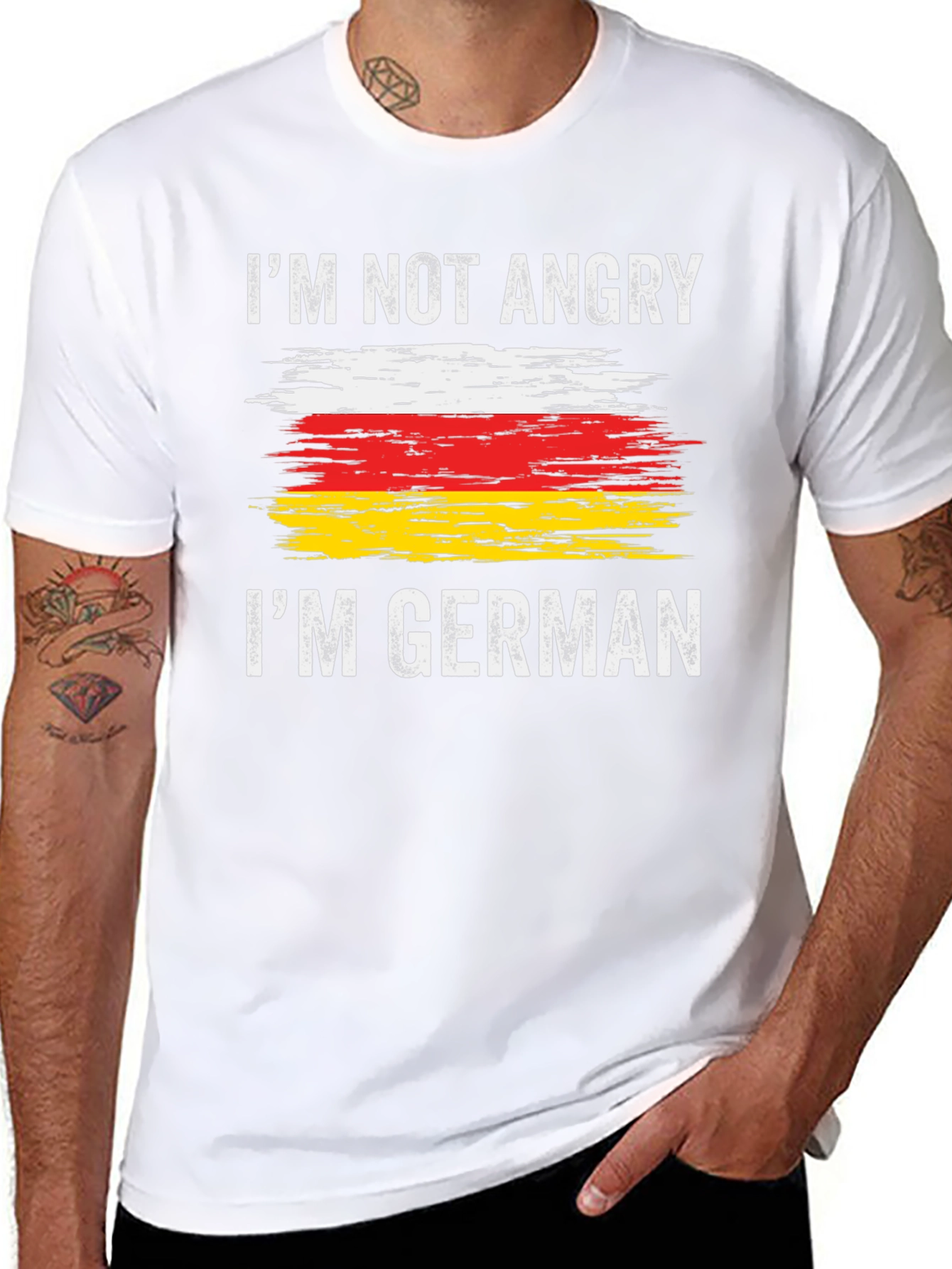 Im Not Angry Im German T-Shirt