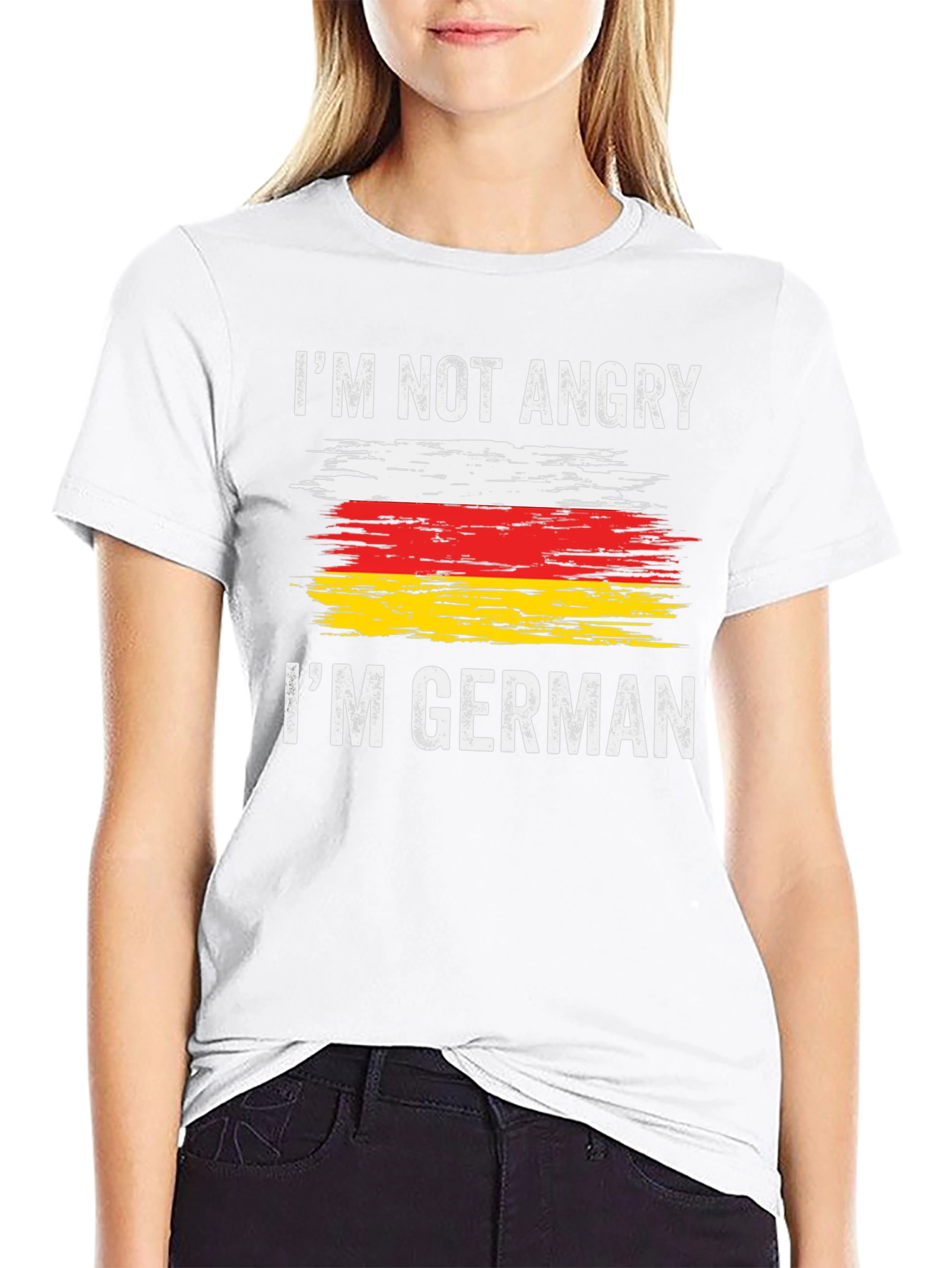Im Not Angry Im German T-Shirt