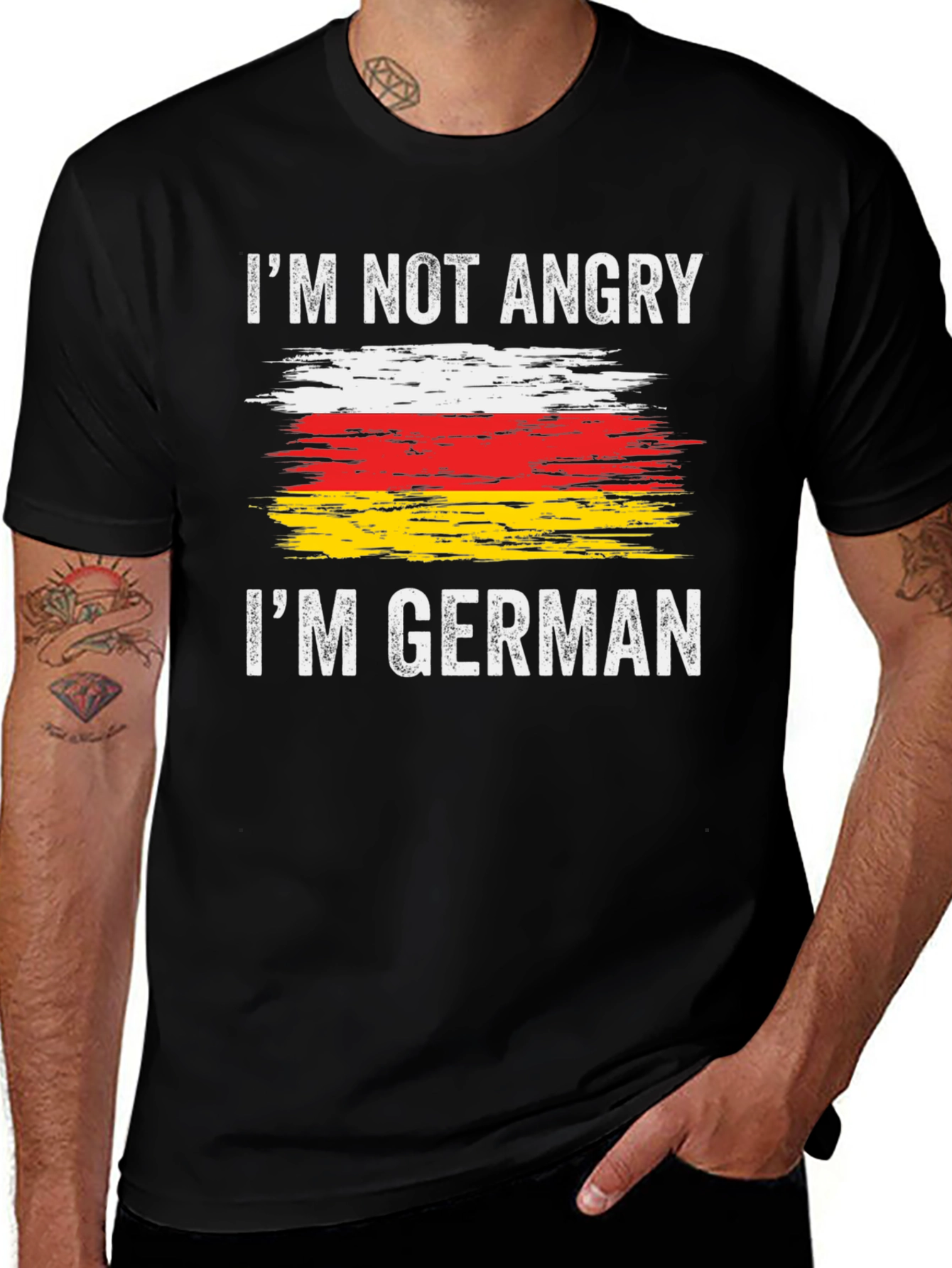 Im Not Angry Im German T-Shirt