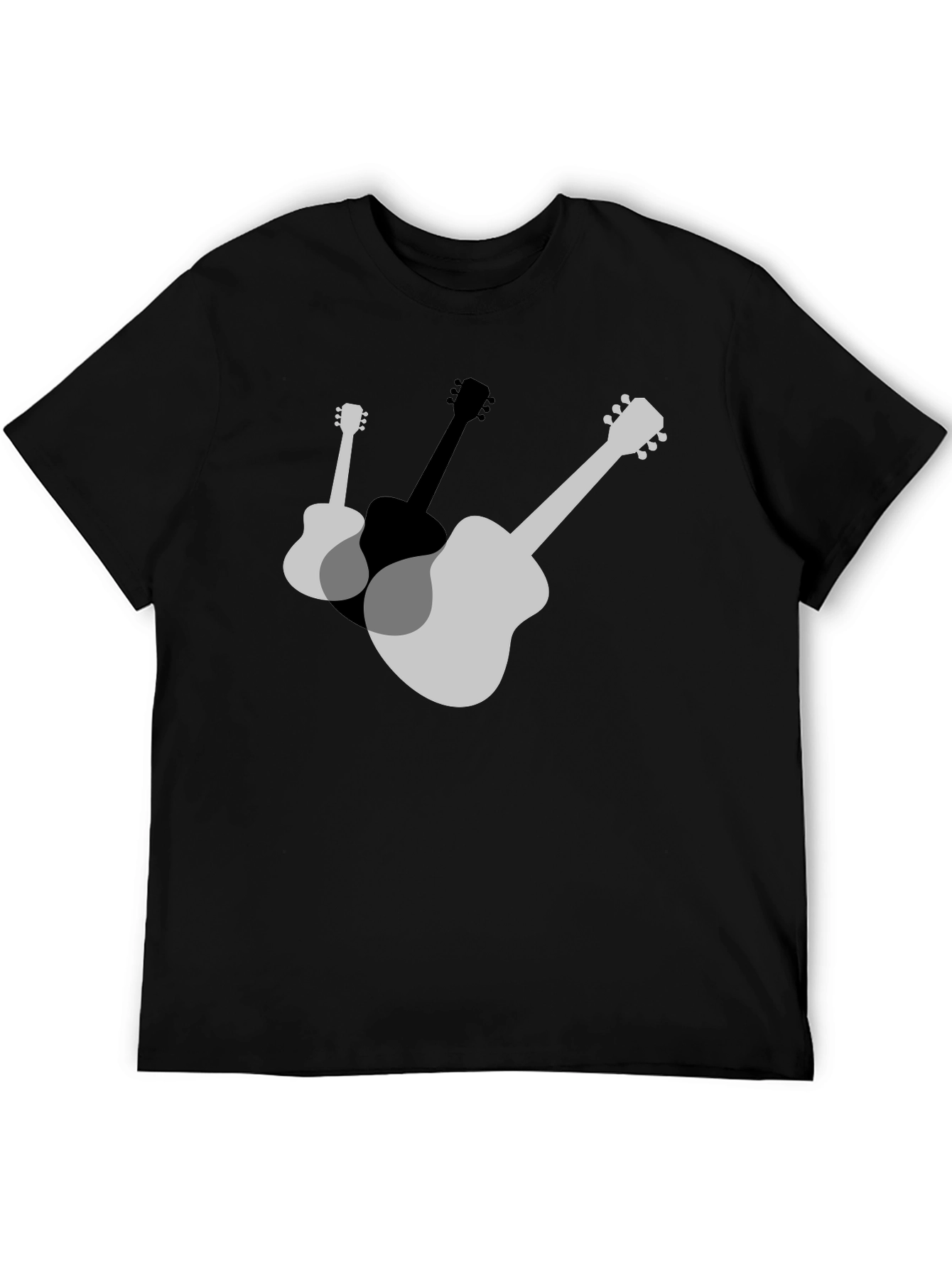 Guitar Graphic T-Shirt - Stylish Musical Design