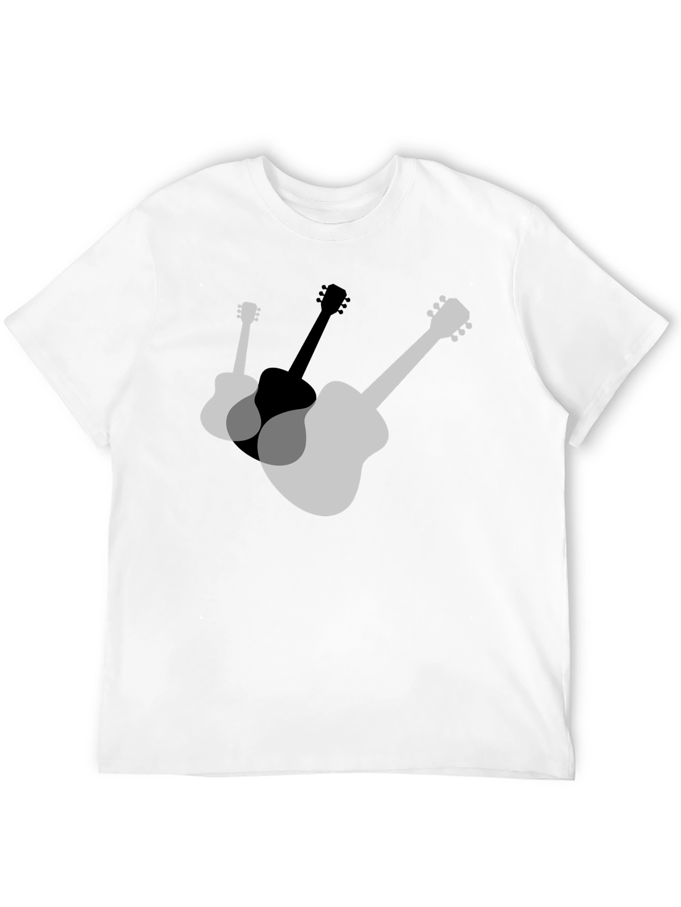 Guitar Graphic T-Shirt - Stylish Musical Design