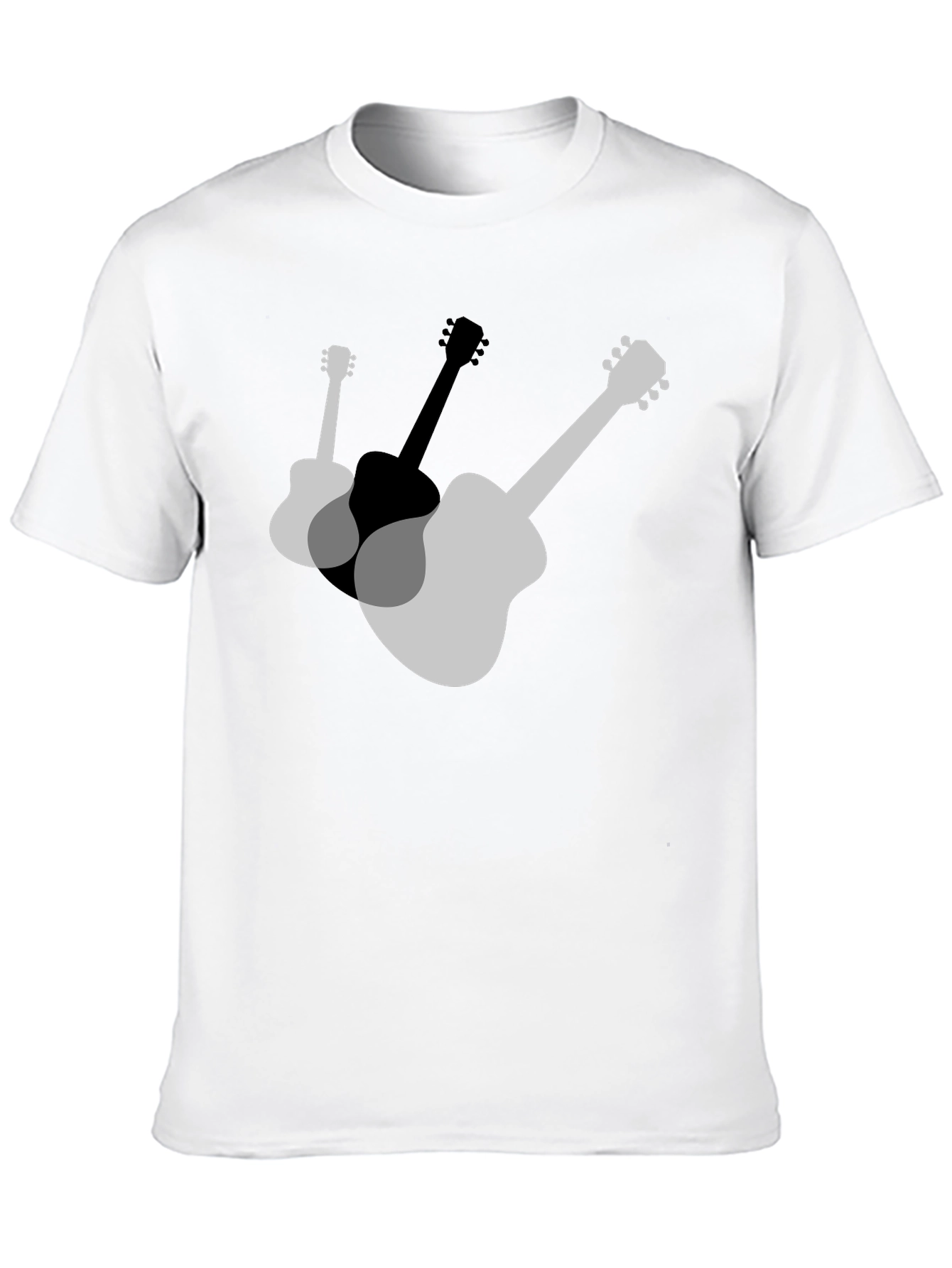 Guitar Graphic T-Shirt - Stylish Musical Design