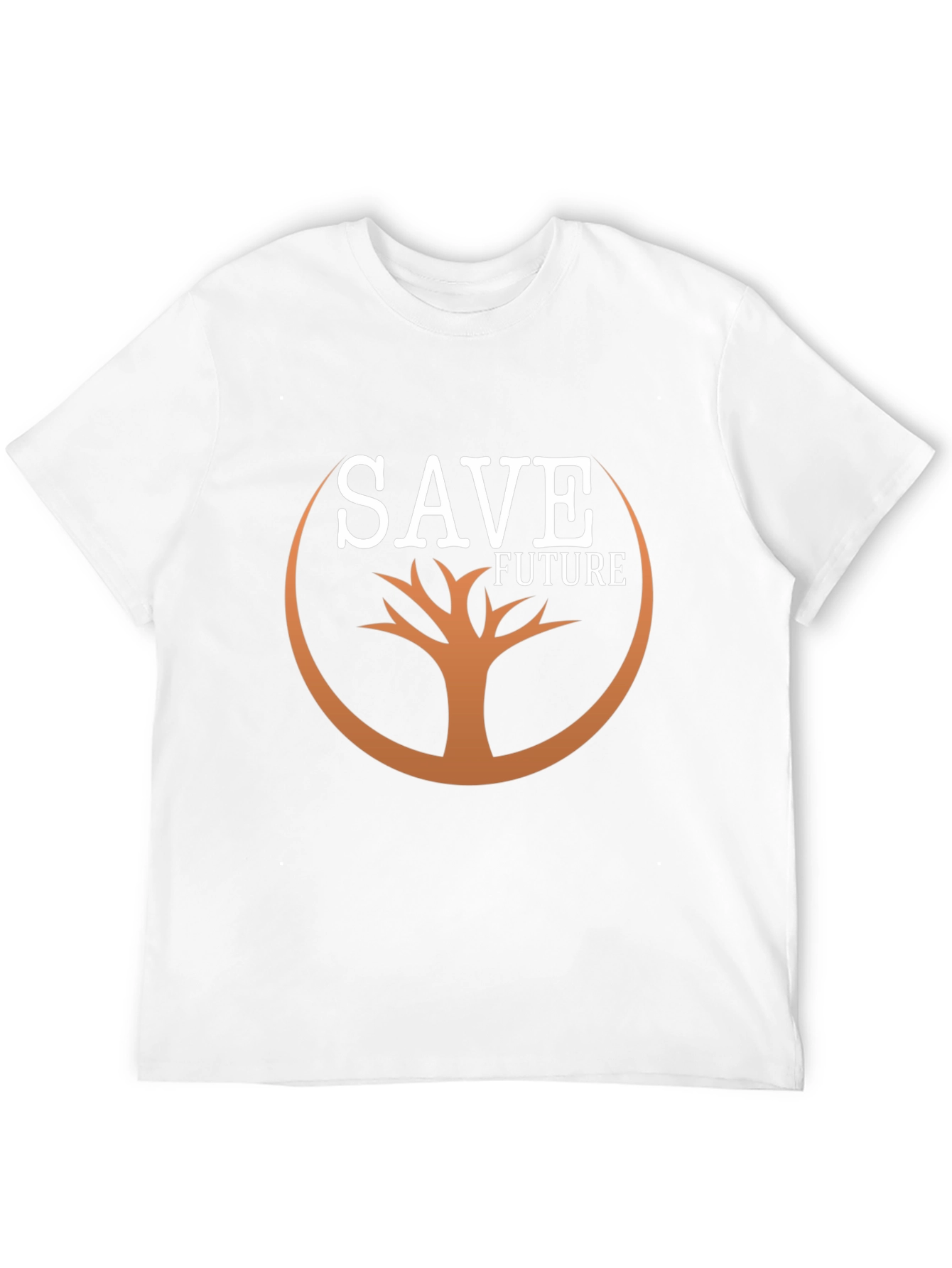 Save Future Tree Graphic Black Tee
