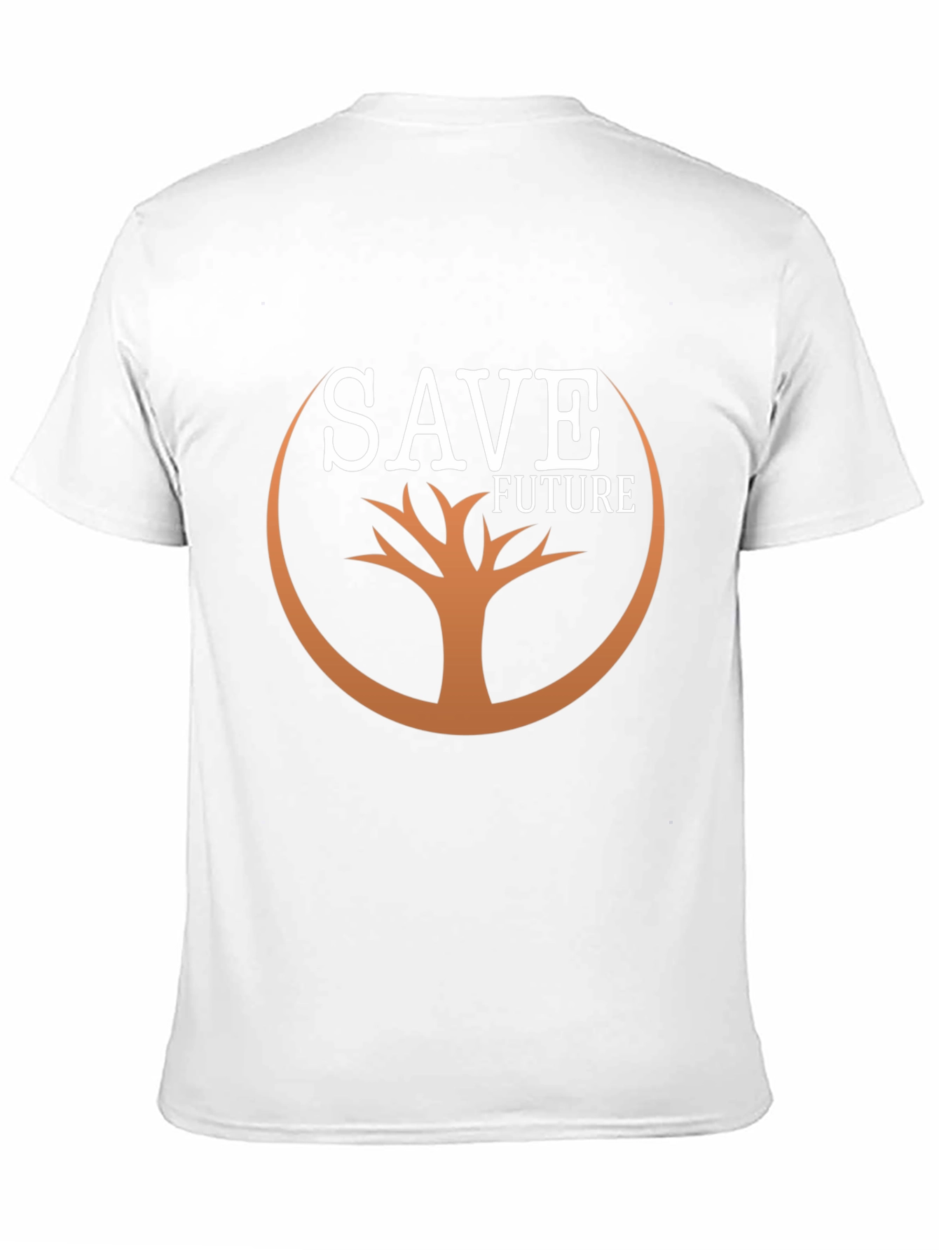 Save Future Tree Graphic Black Tee