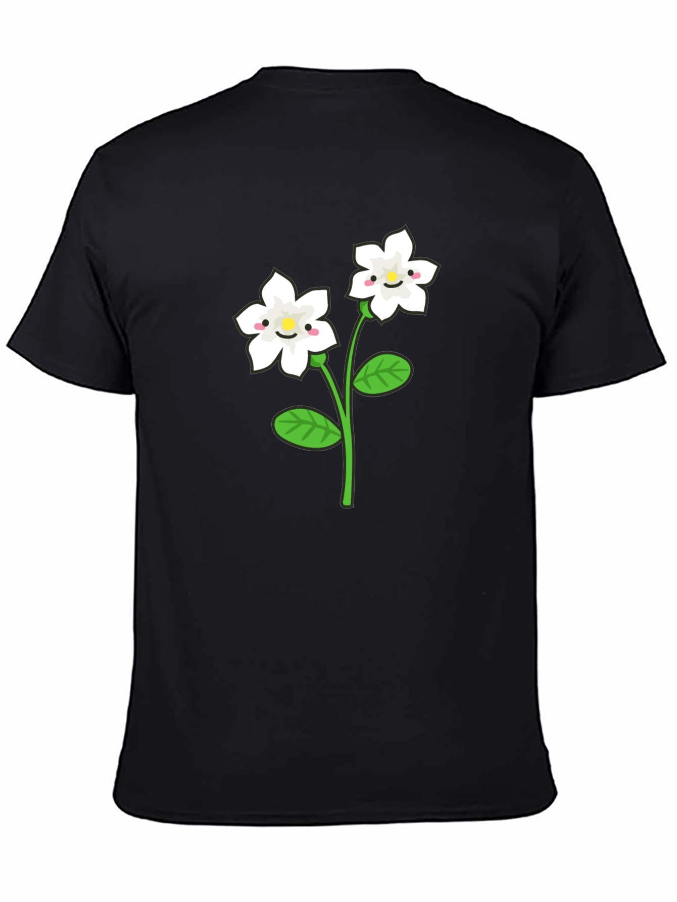 Cute Flower Graphic T-Shirt