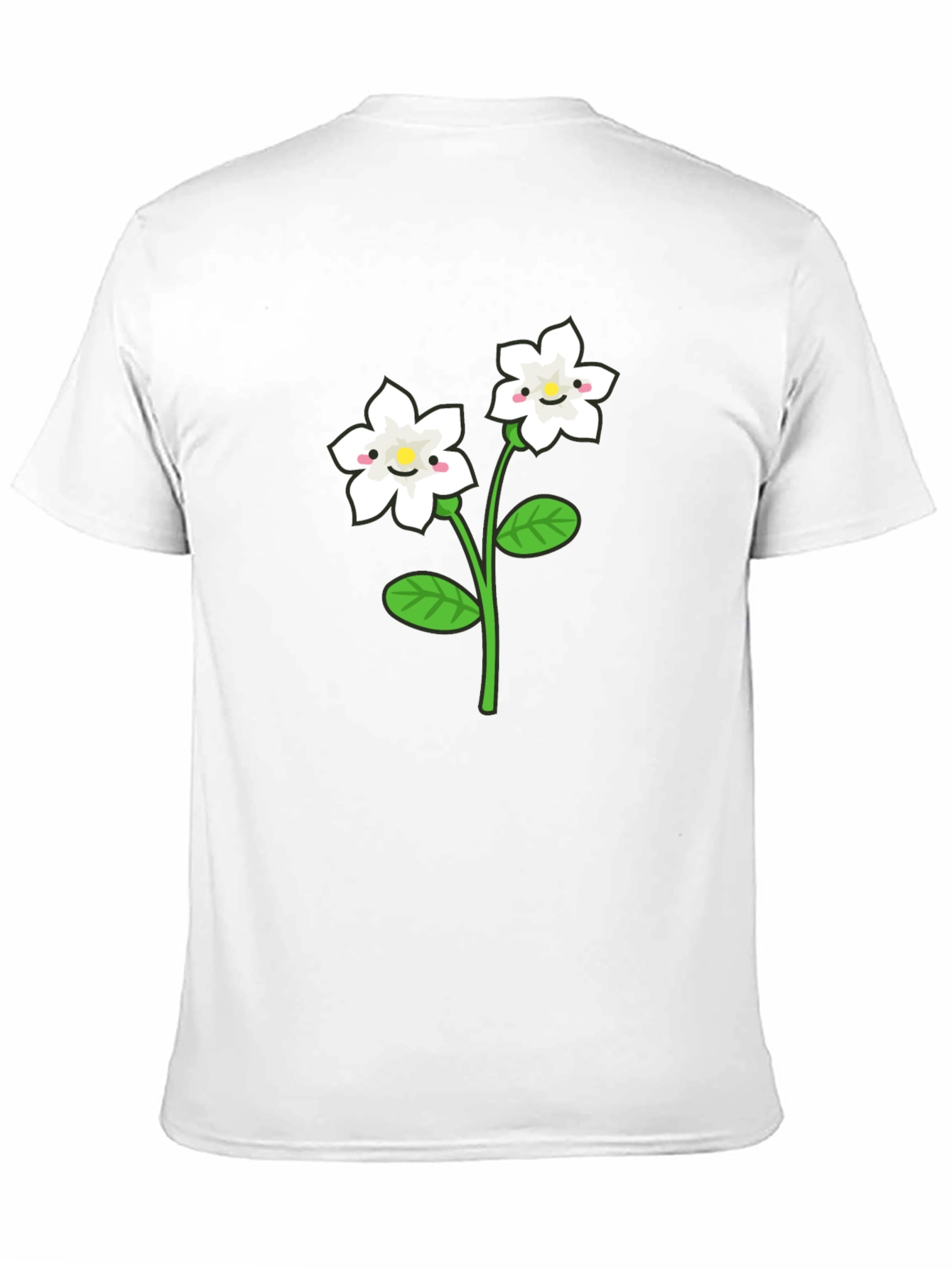 Cute Flower Graphic T-Shirt