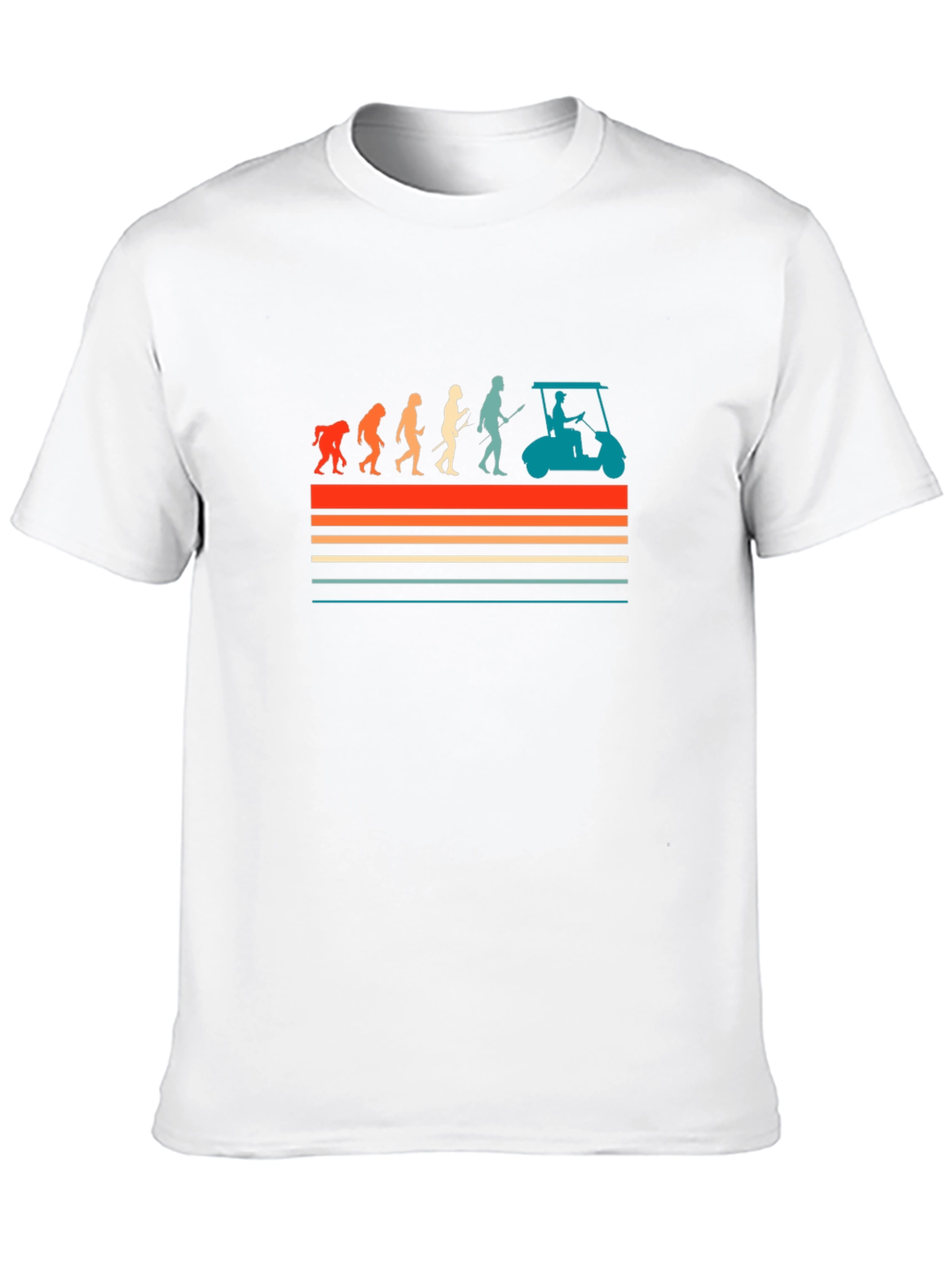 Evolution of Golf T-Shirt
