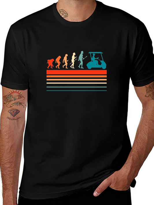 Evolution of Golf T-Shirt