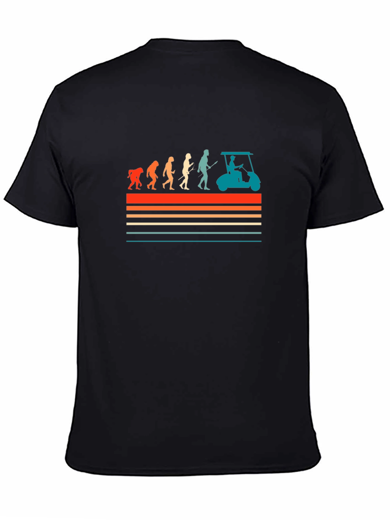 Evolution of Golf T-Shirt