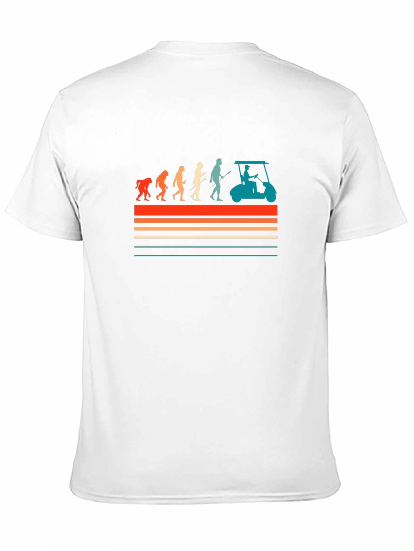 Evolution of Golf T-Shirt