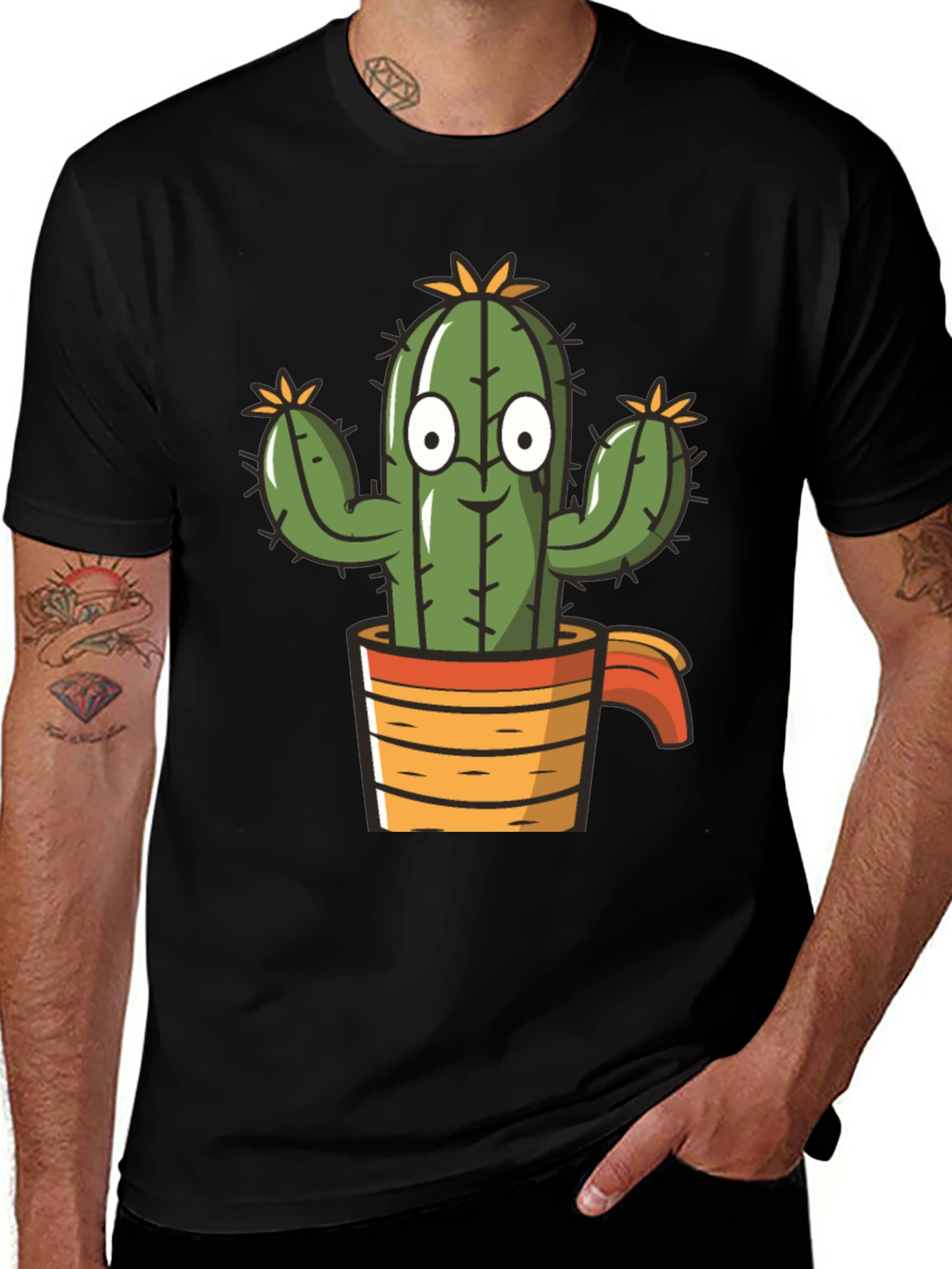 Funny Cactus T-Shirt - Desert Plant Graphic Tee