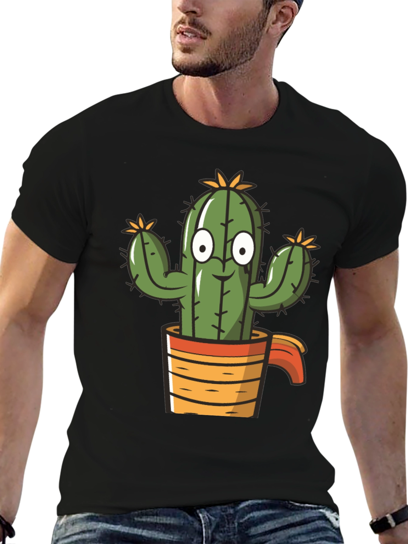 Funny Cactus T-Shirt - Desert Plant Graphic Tee