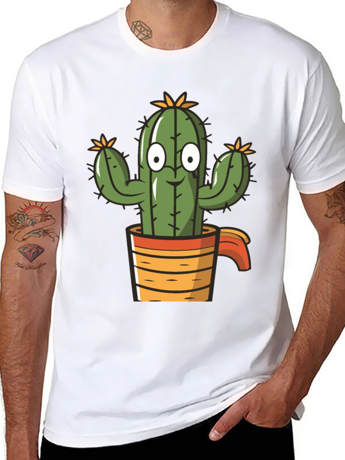 Funny Cactus T-Shirt - Desert Plant Graphic Tee