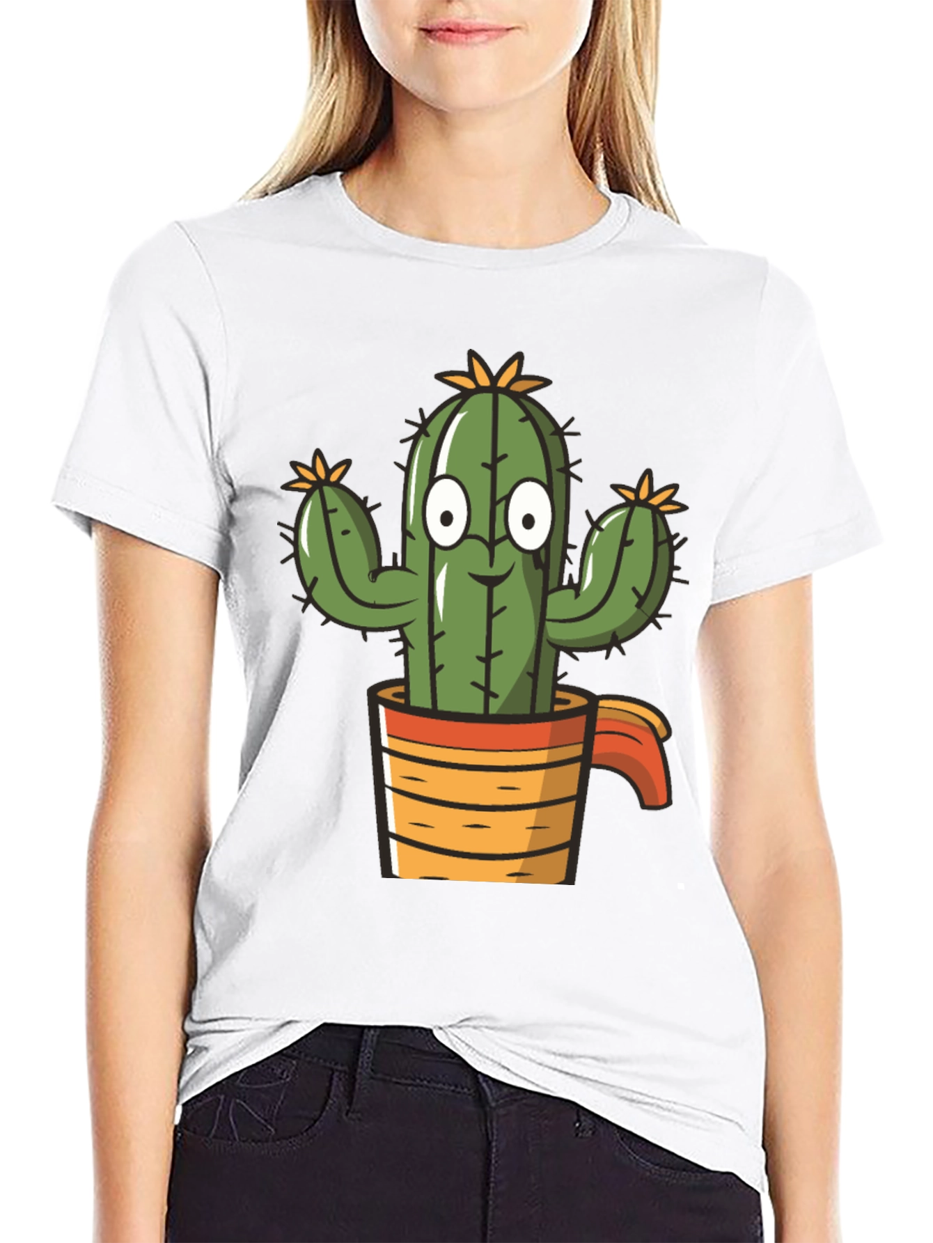 Funny Cactus T-Shirt - Desert Plant Graphic Tee