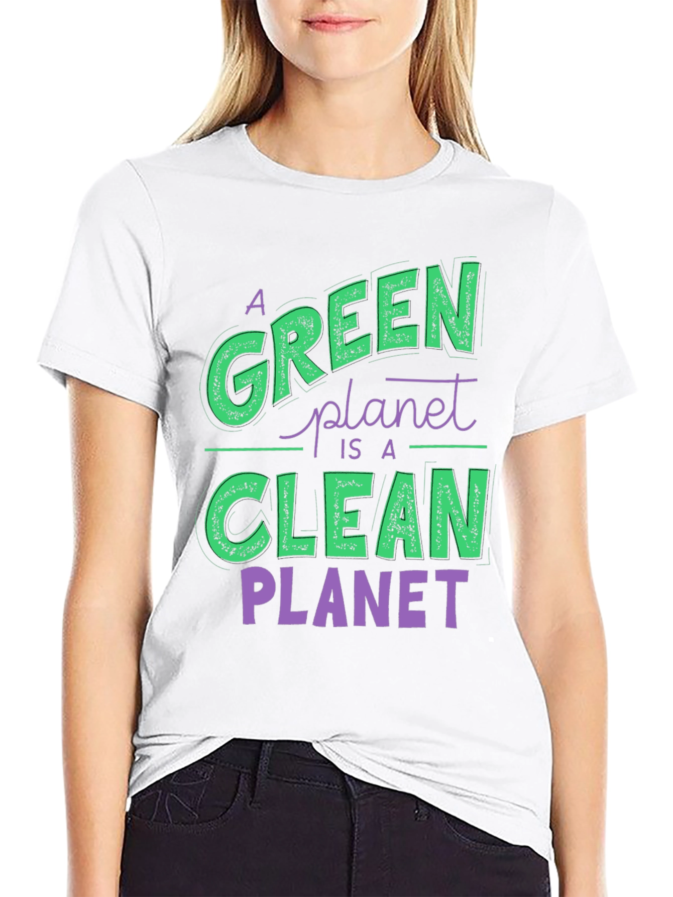 Green Planet T-Shirt - Environmental Awareness