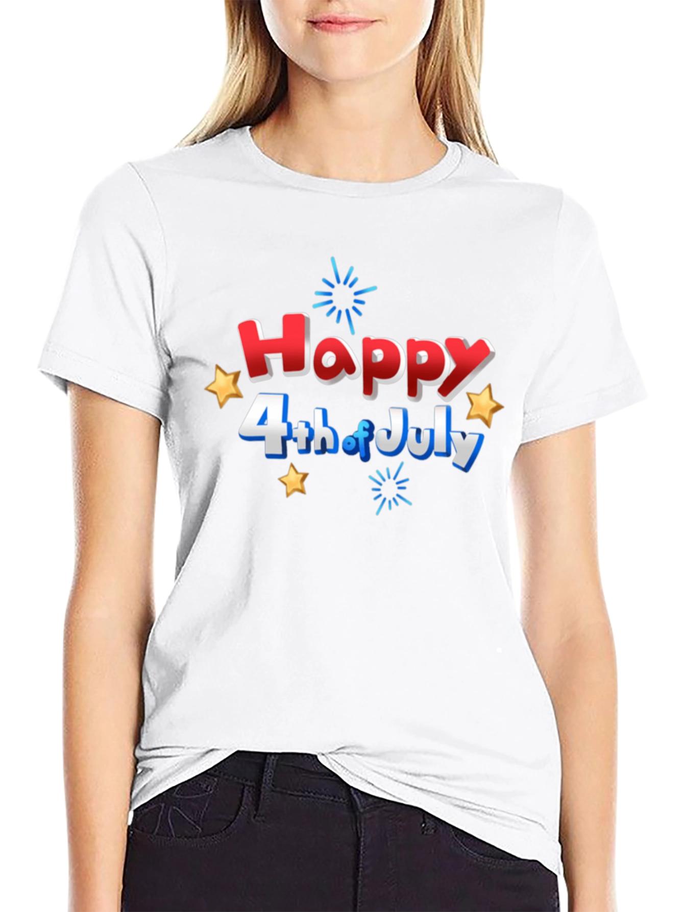 Happy 4th of July Graphic T-Shirt