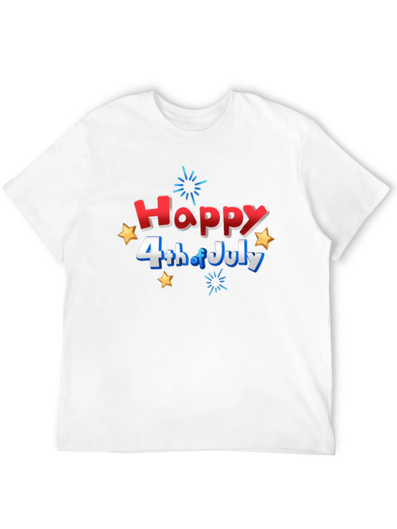 Happy 4th of July Graphic T-Shirt