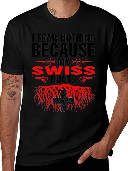 Swiss Roots Graphic Tee - I Fear Nothing