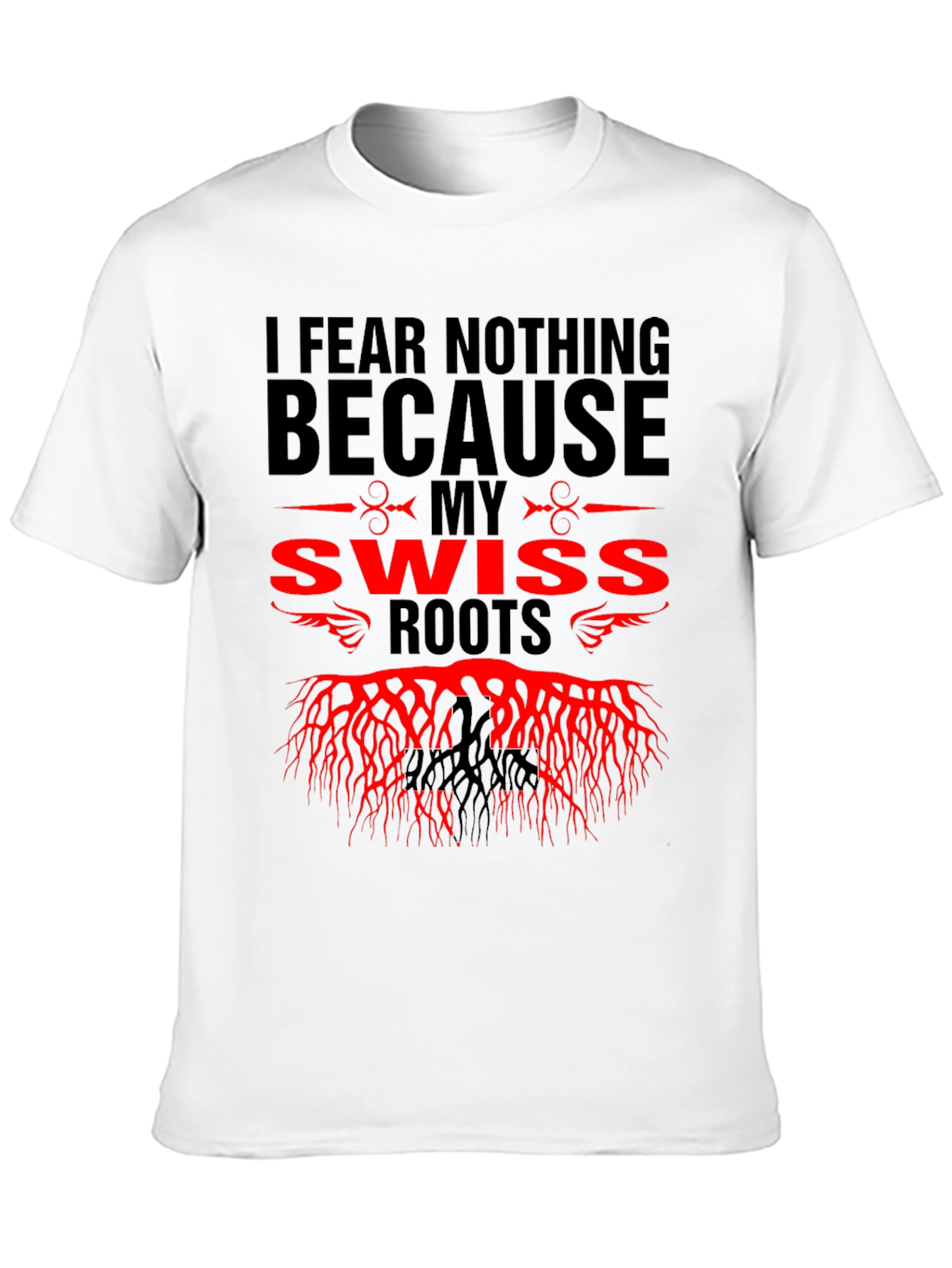 Swiss Roots Graphic Tee - I Fear Nothing