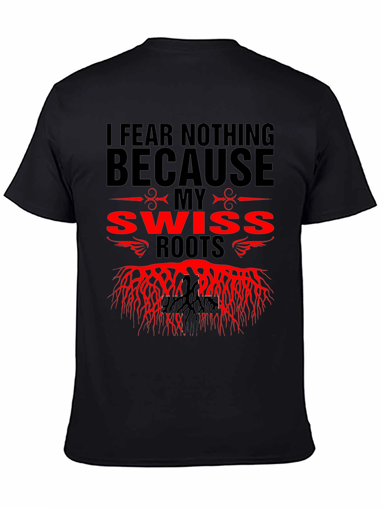 Swiss Roots Graphic Tee - I Fear Nothing