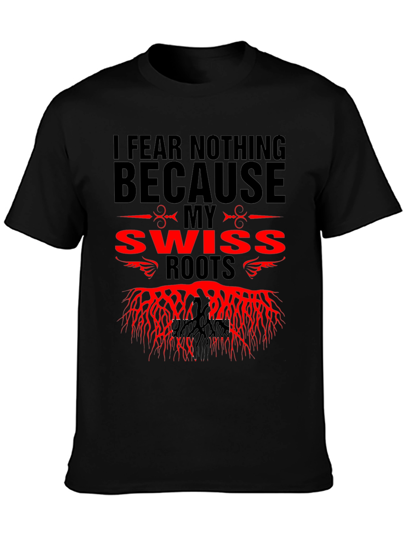 Swiss Roots Graphic Tee - I Fear Nothing