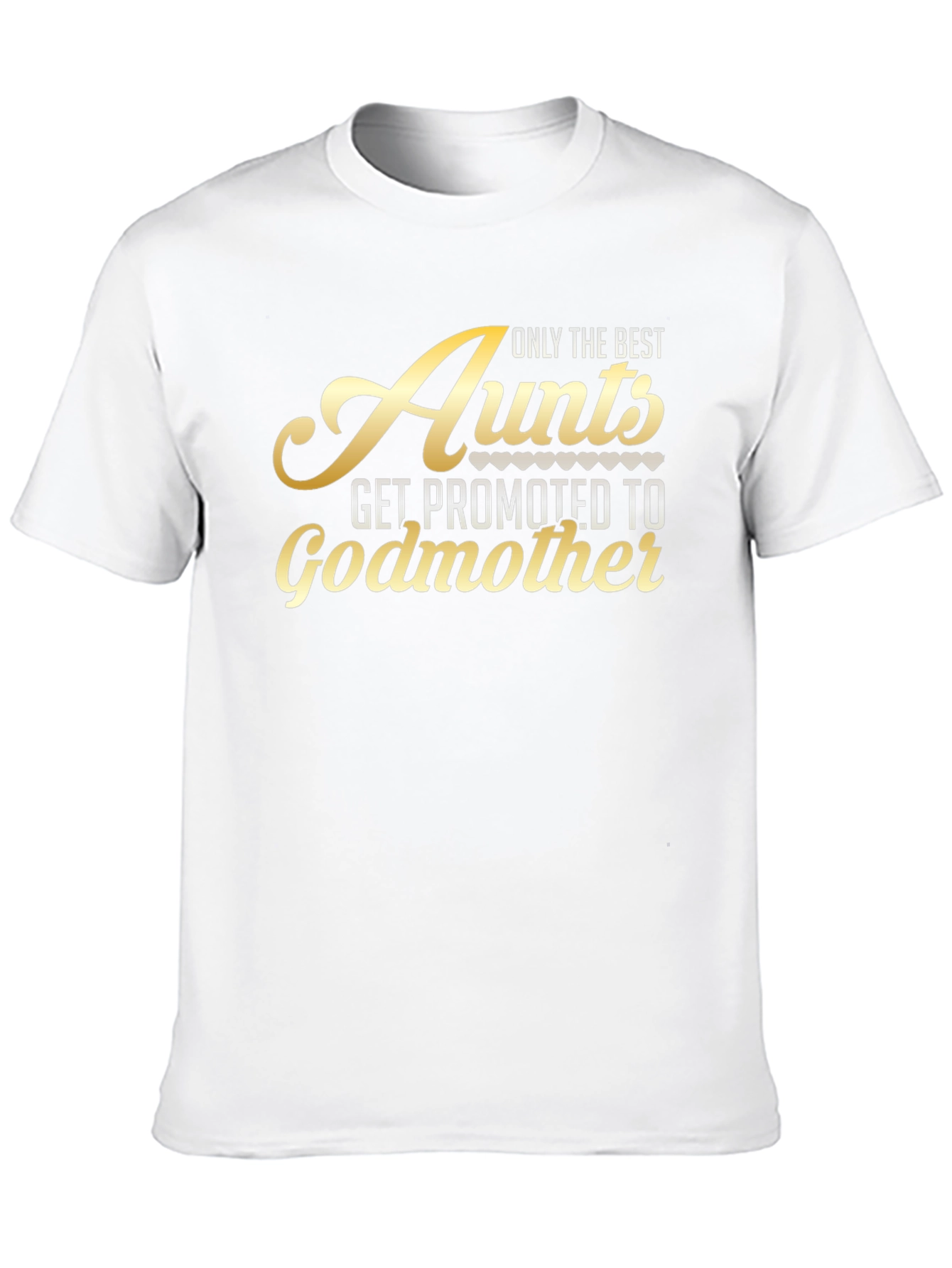 Aunt to Godmother T-Shirt