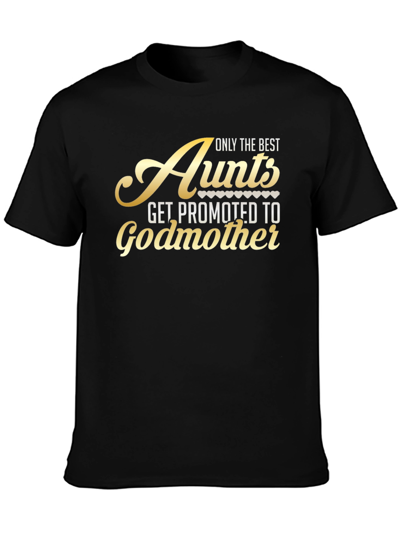 Aunt to Godmother T-Shirt