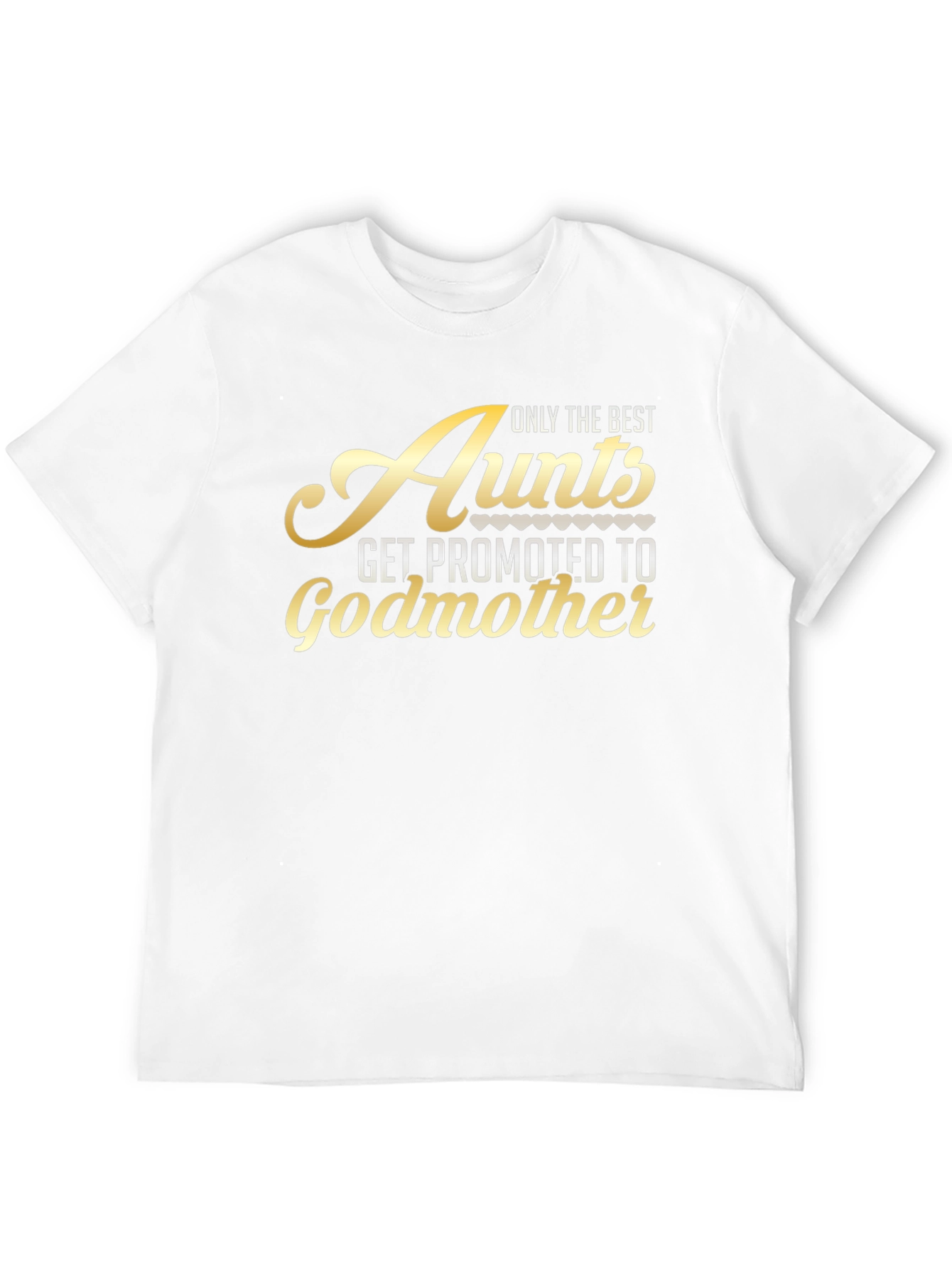 Aunt to Godmother T-Shirt