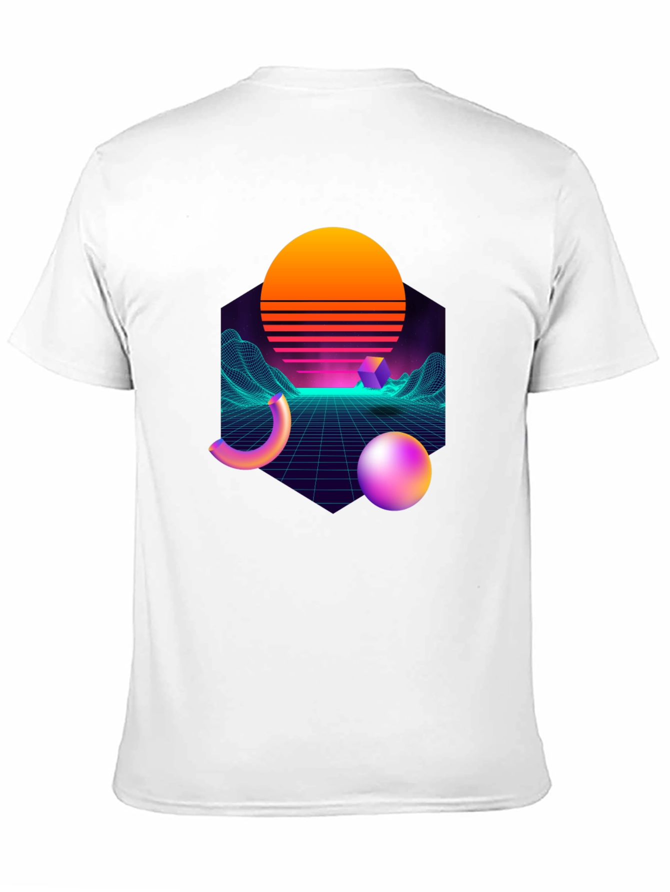 Retro Wave T-Shirt - Synthwave Style