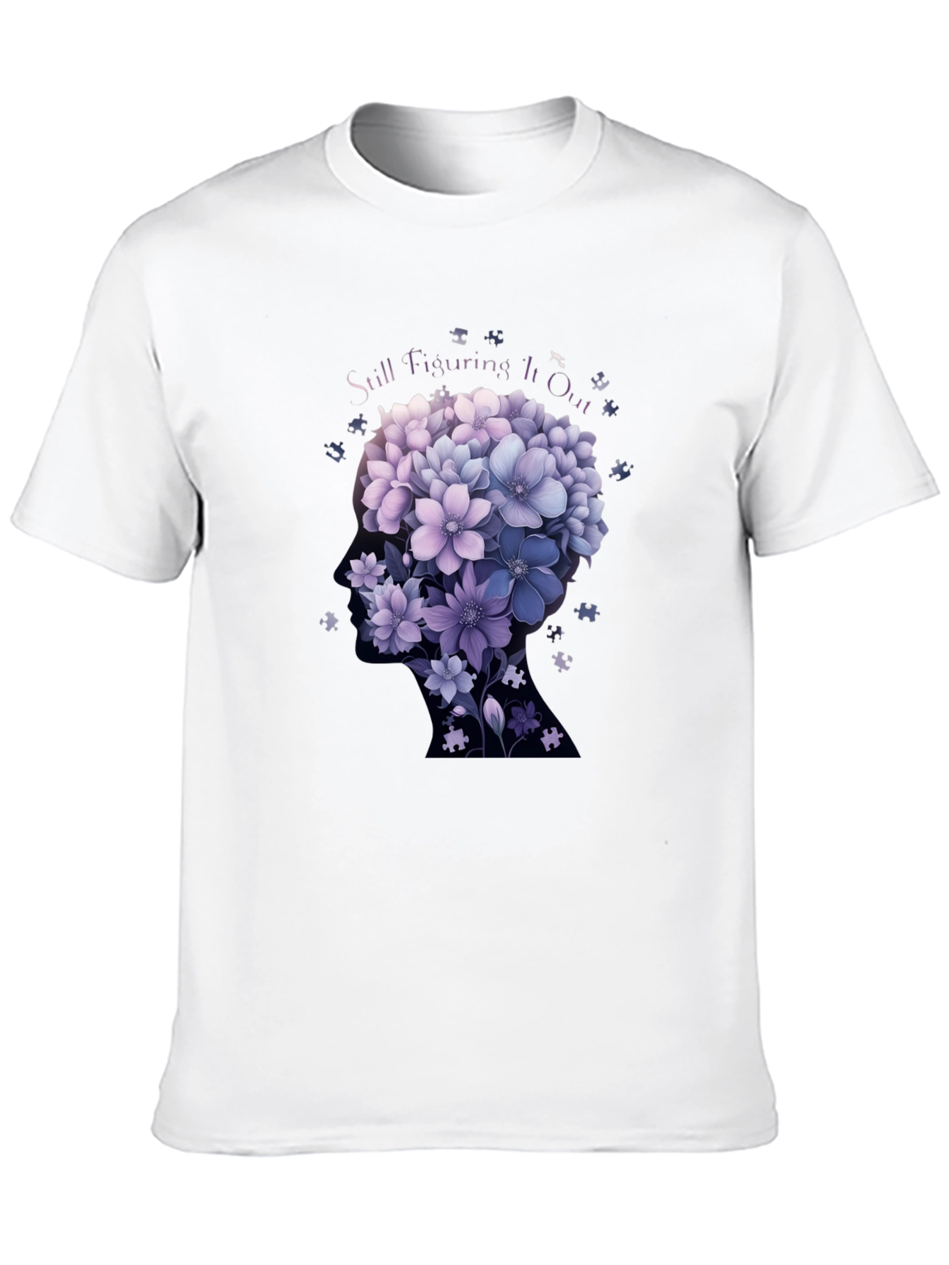 Still Figuring It Out Floral T-Shirt