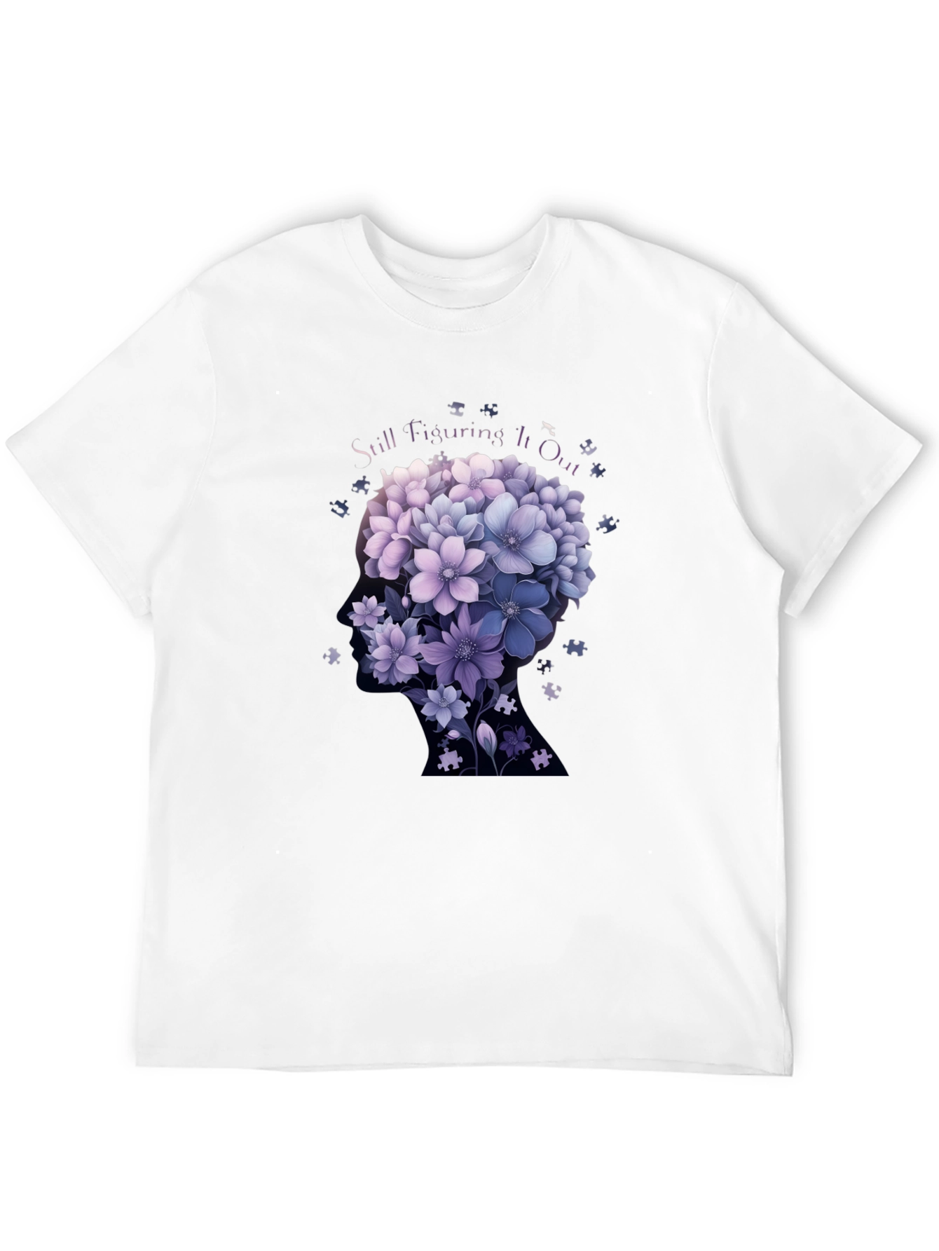 Still Figuring It Out Floral T-Shirt