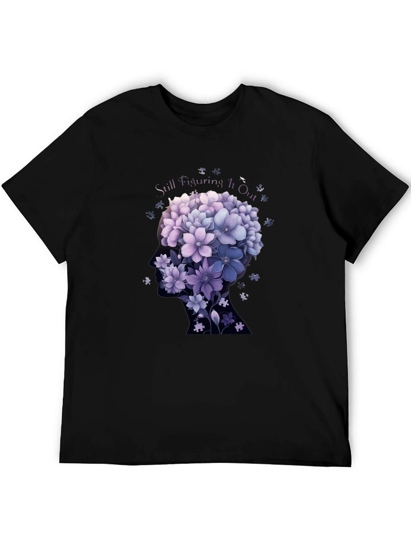 Still Figuring It Out Floral T-Shirt