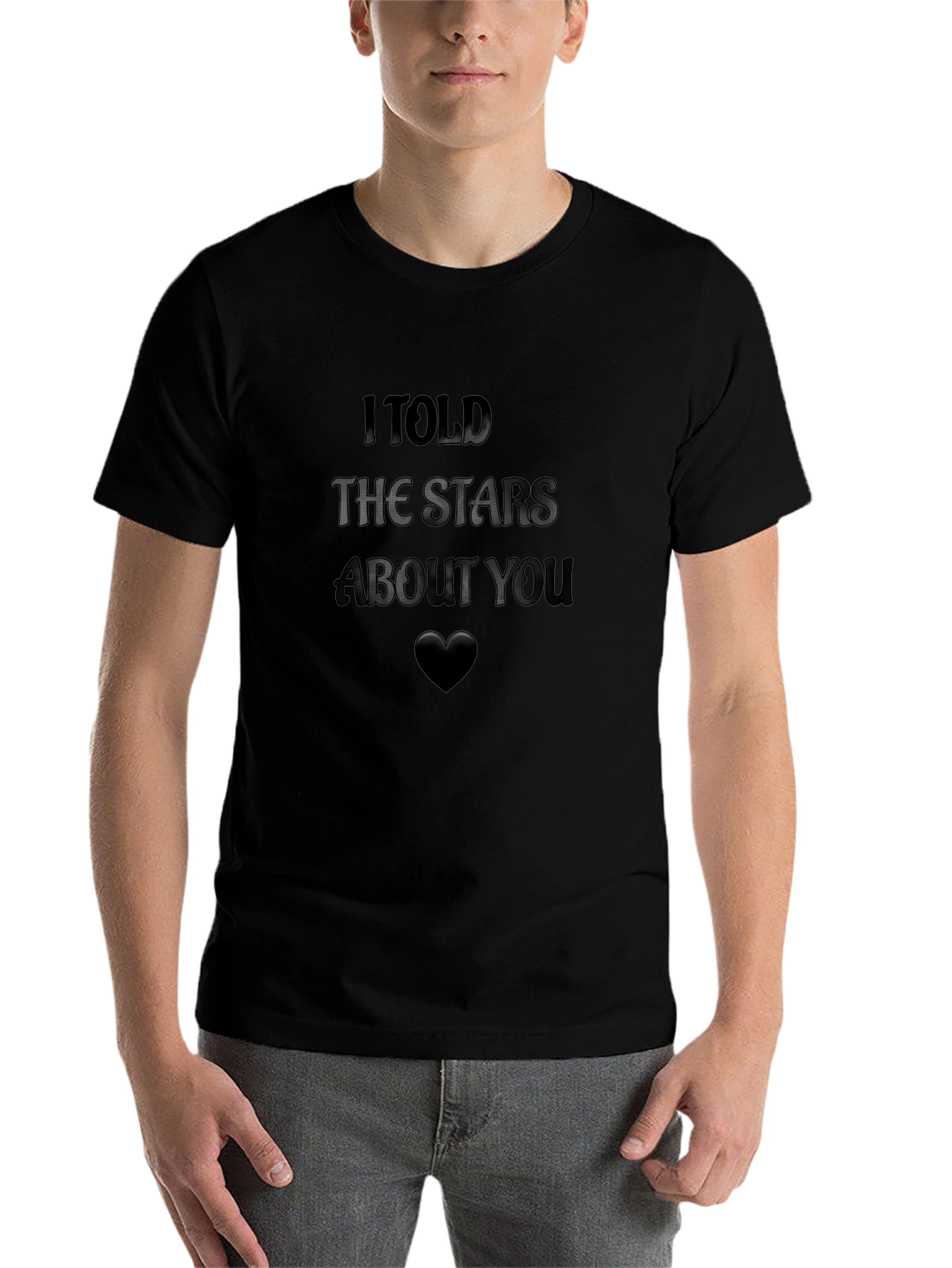 I Told The Stars About You Graphic Tee