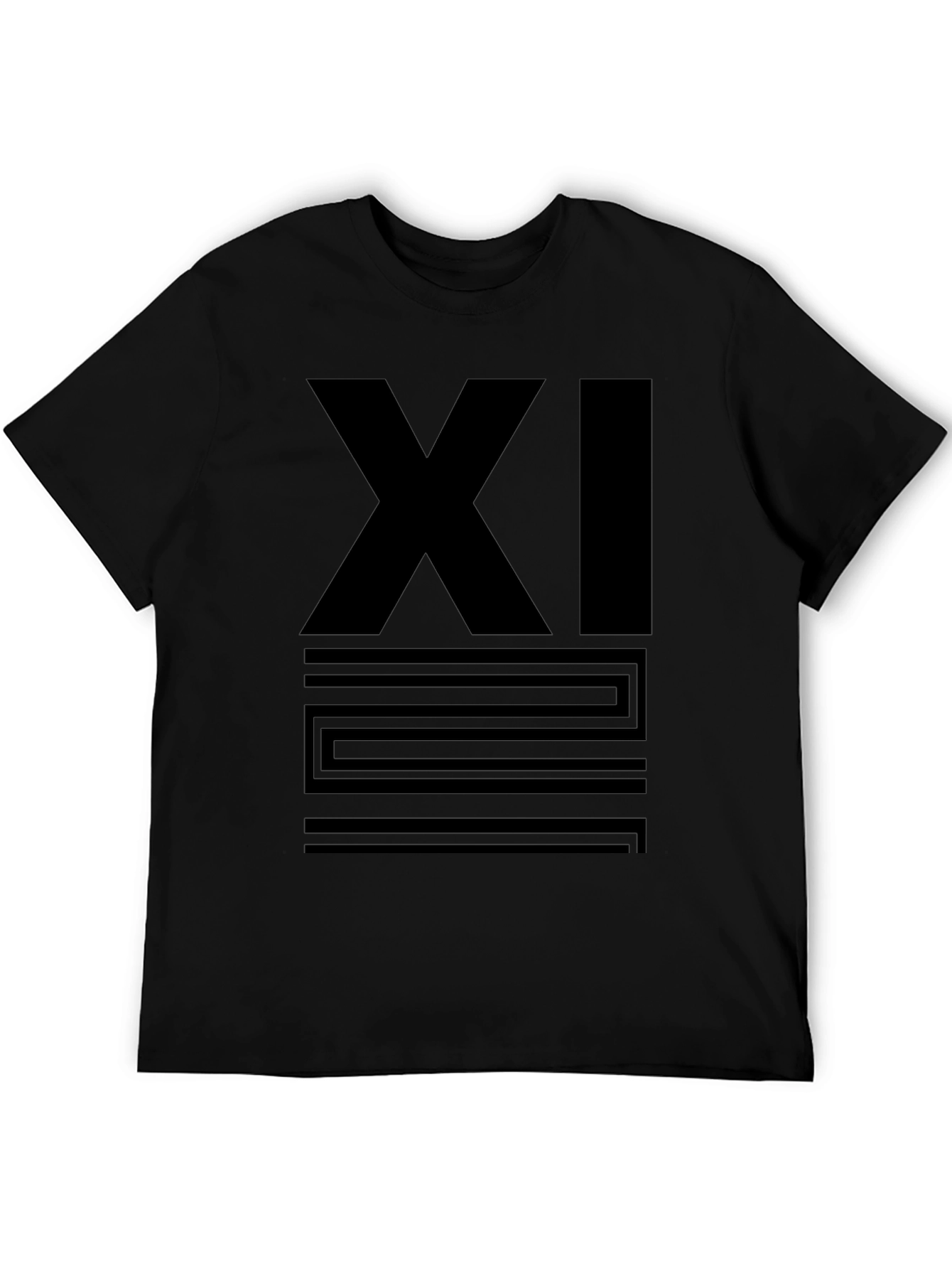 Jordan 11 Inspired Black Graphic T-Shirt