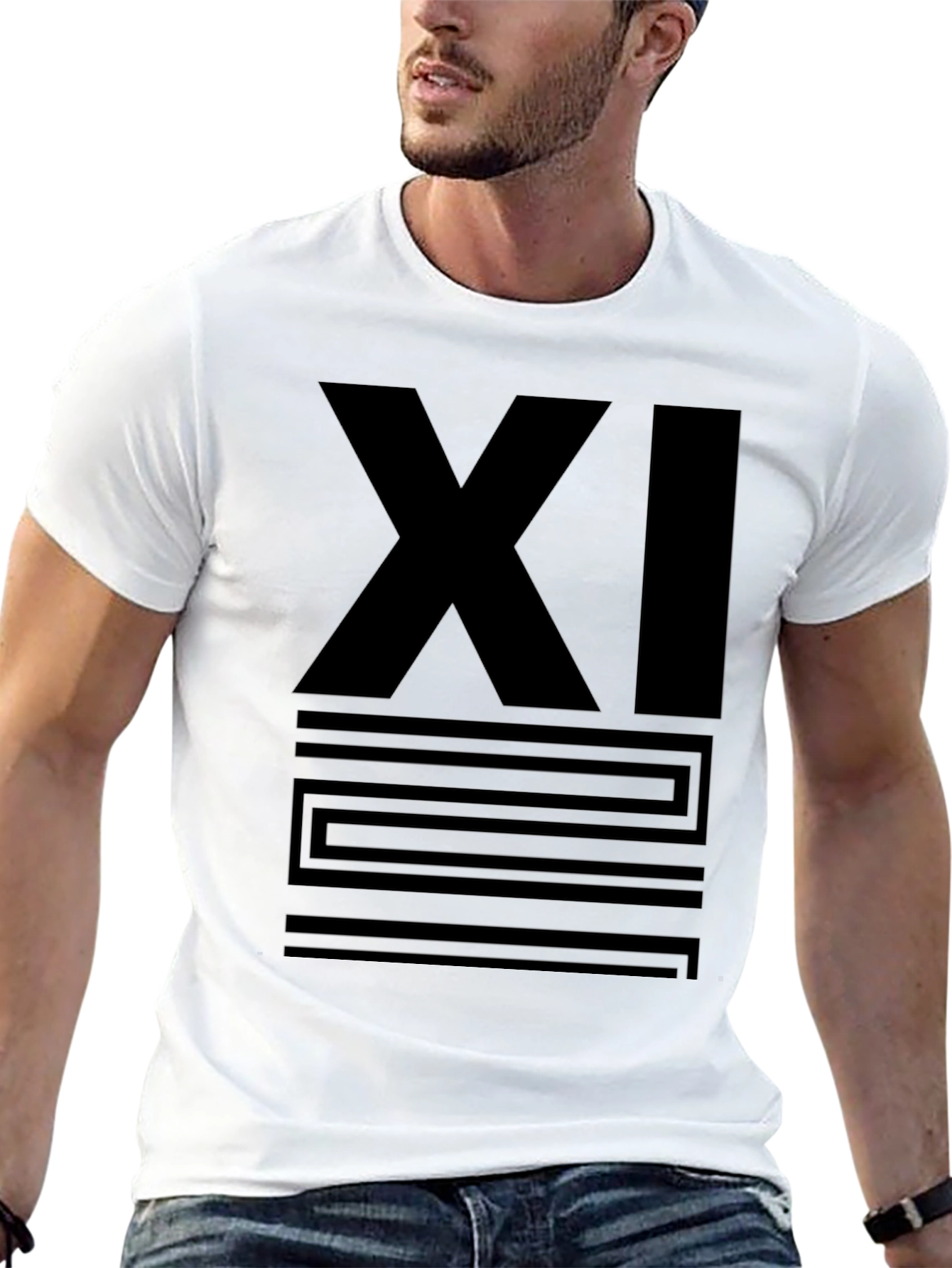 Jordan 11 Inspired Black Graphic T-Shirt