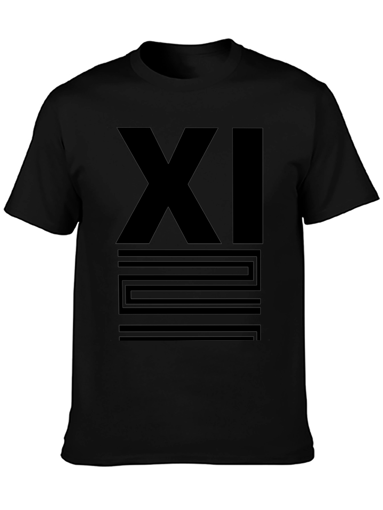 Jordan 11 Inspired Black Graphic T-Shirt