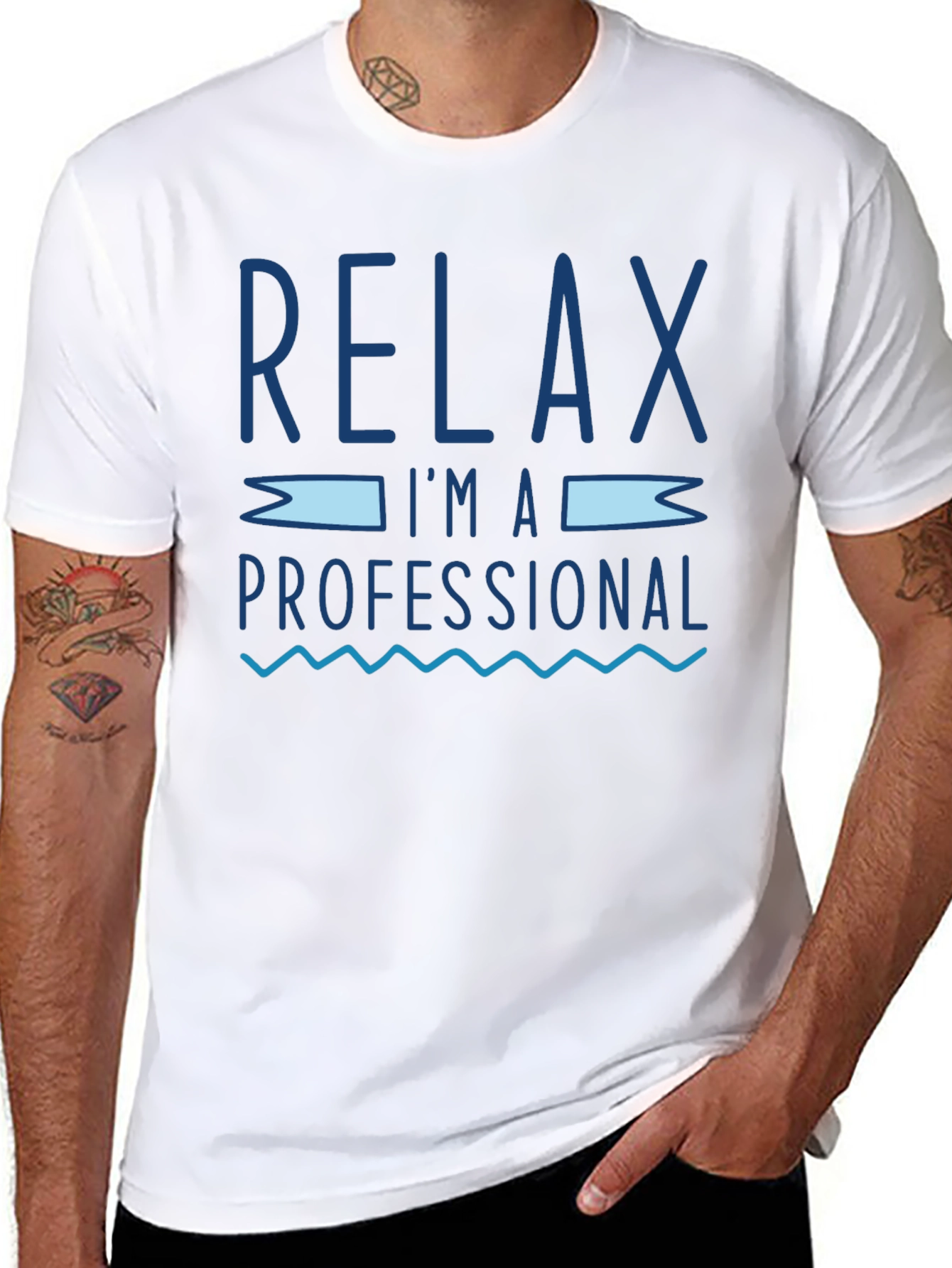 Relax Im A Professional Graphic T-Shirt