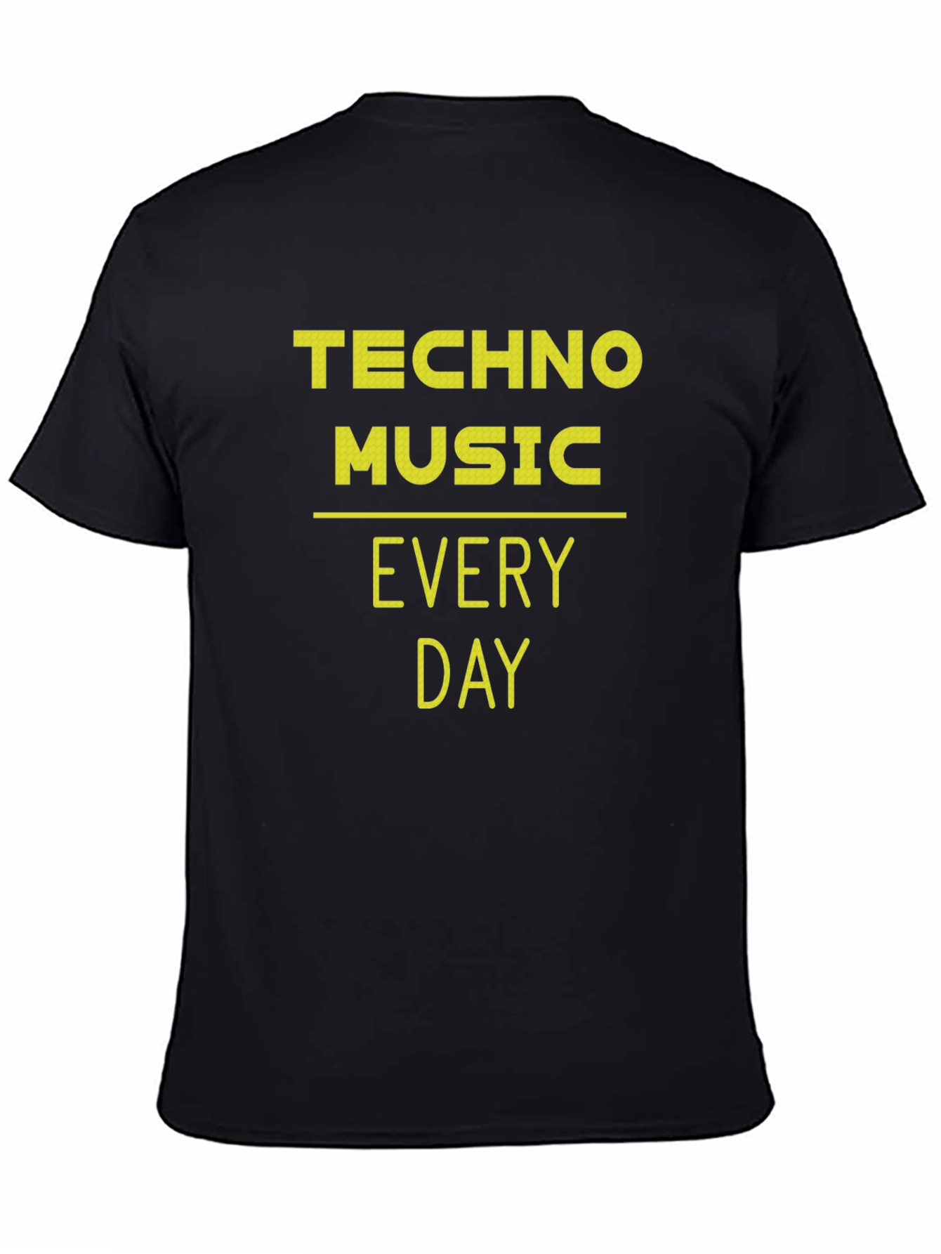 Techno Music Every Day Graphic Tee - Unisex