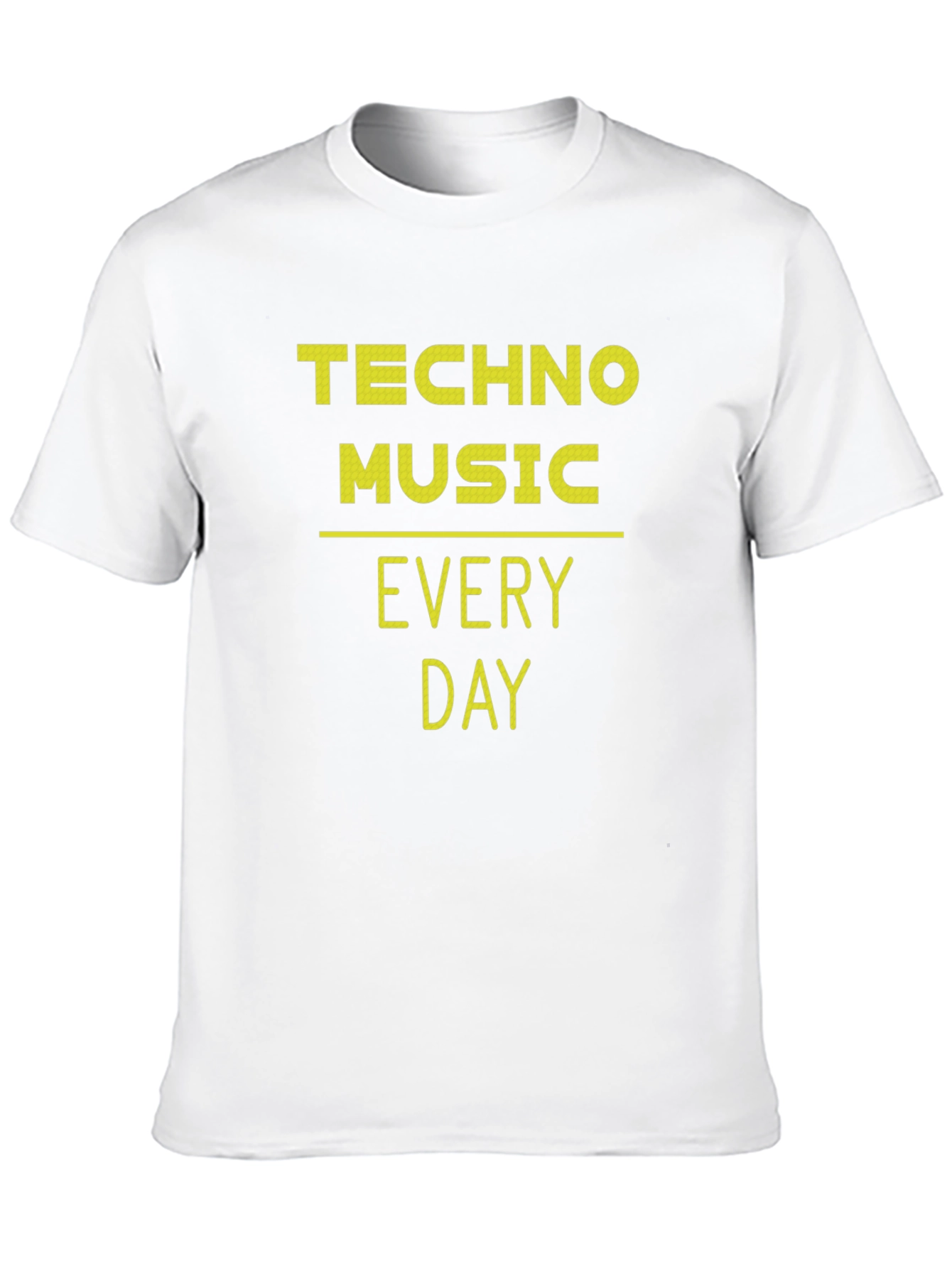 Techno Music Every Day Graphic Tee - Unisex