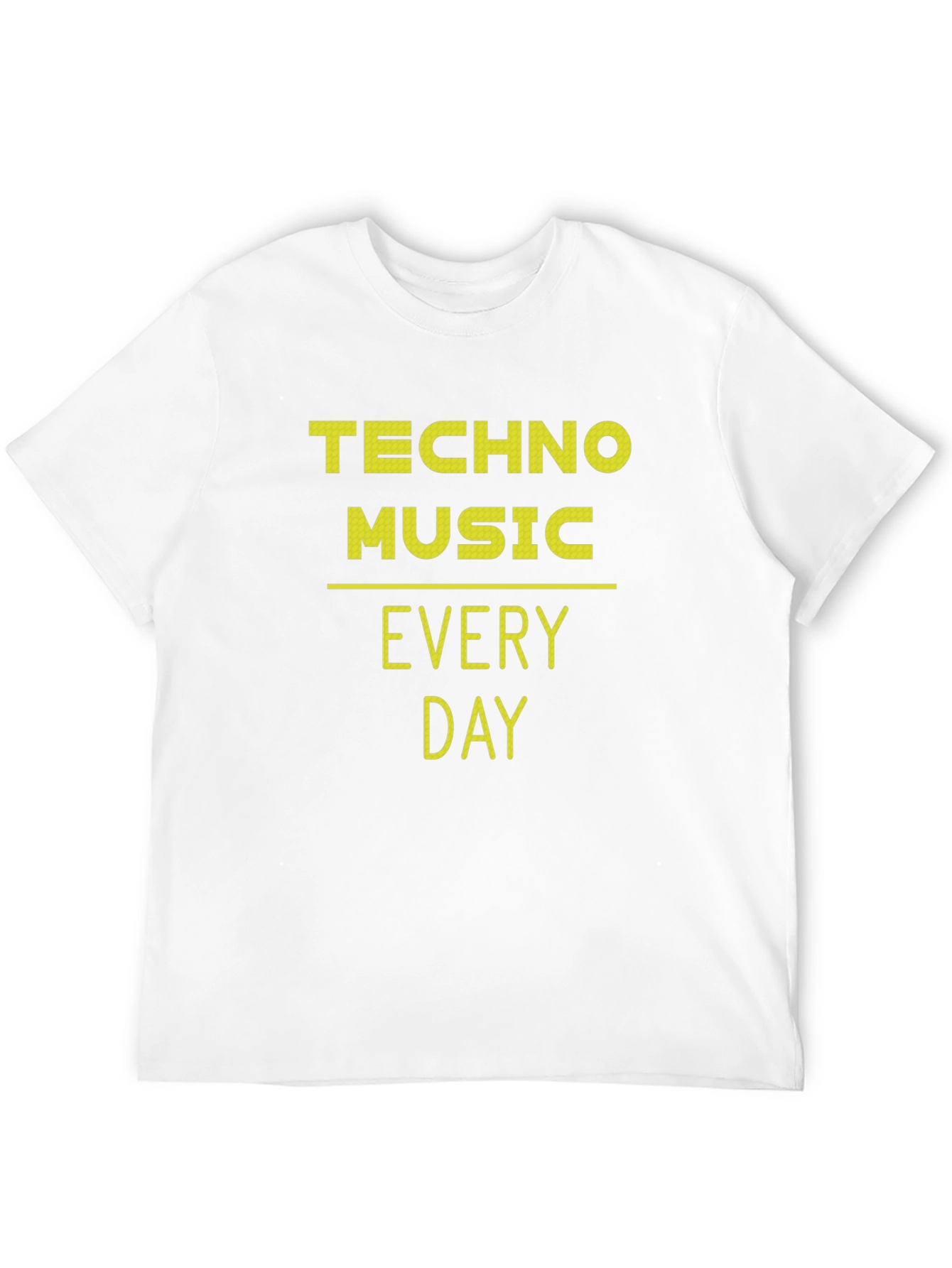 Techno Music Every Day Graphic Tee - Unisex