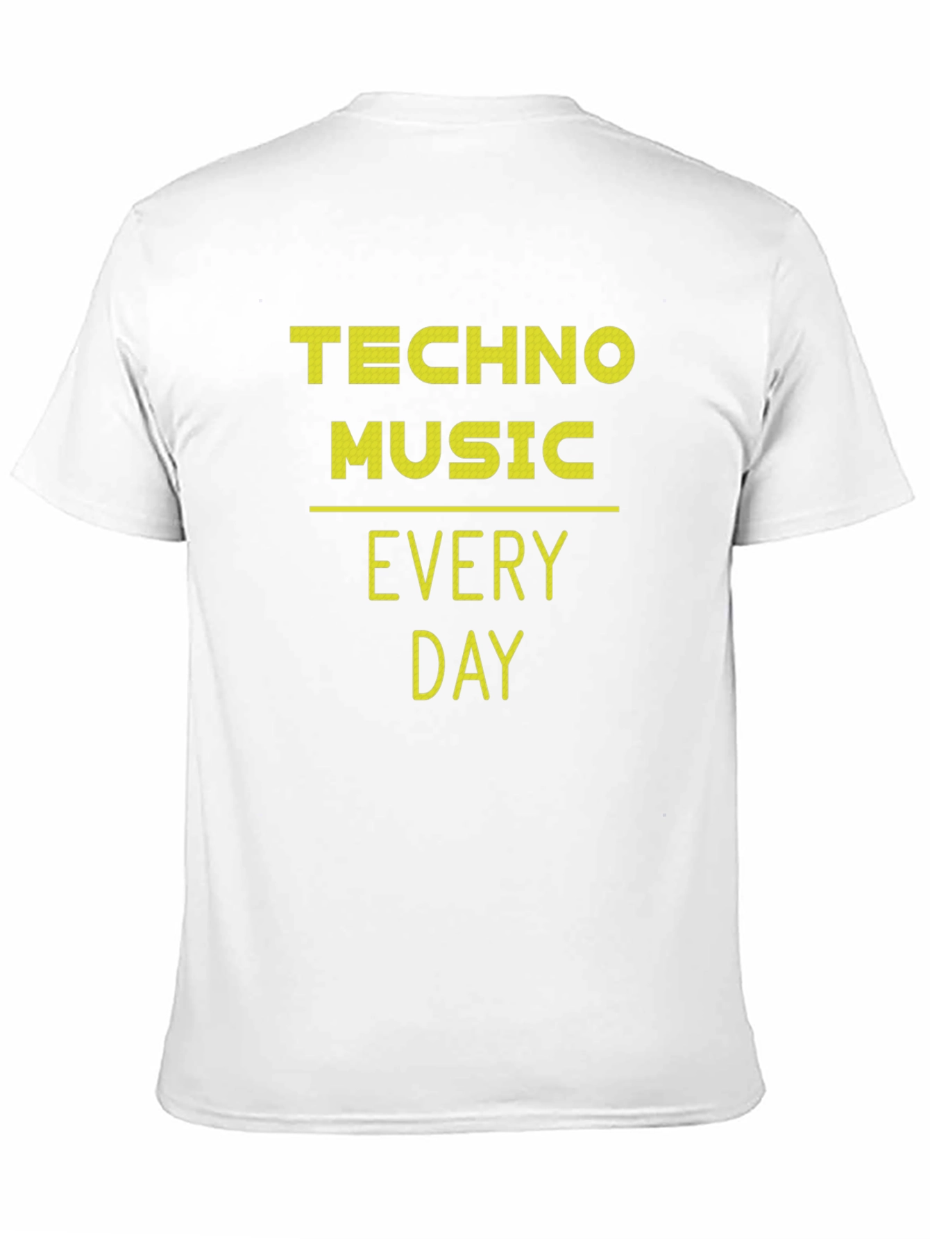 Techno Music Every Day Graphic Tee - Unisex