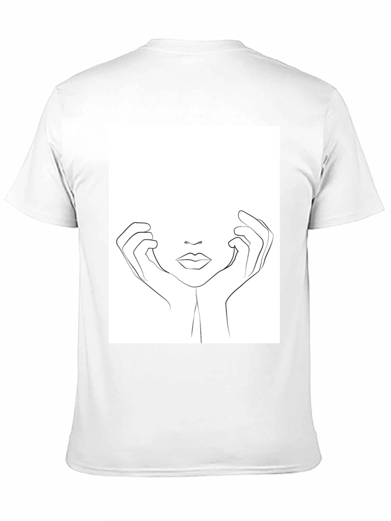 Minimalist Line Art T-Shirt
