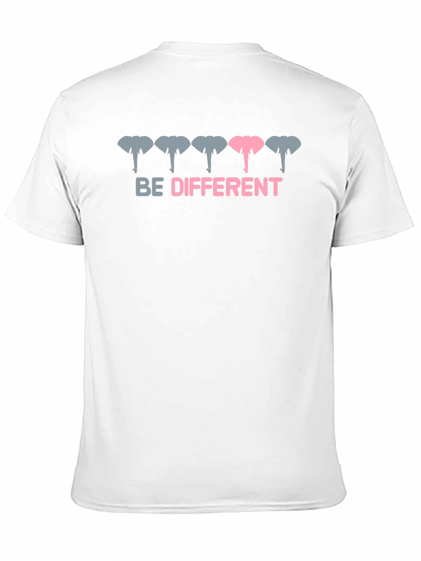 Be Different Elephant Tee - Unique Graphic T-Shirt